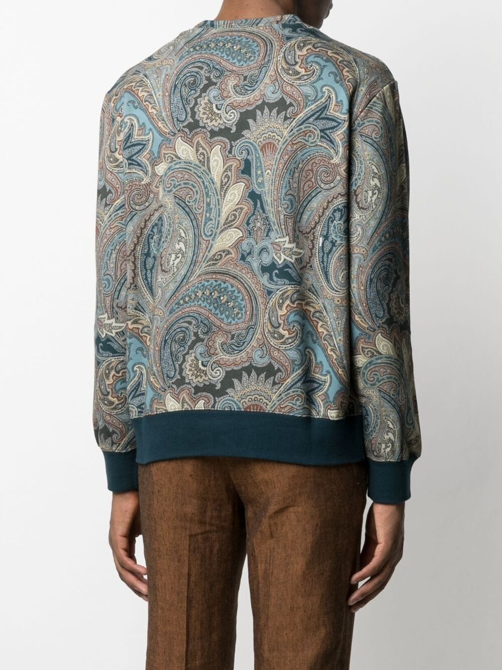 paisley-print jumper - 4