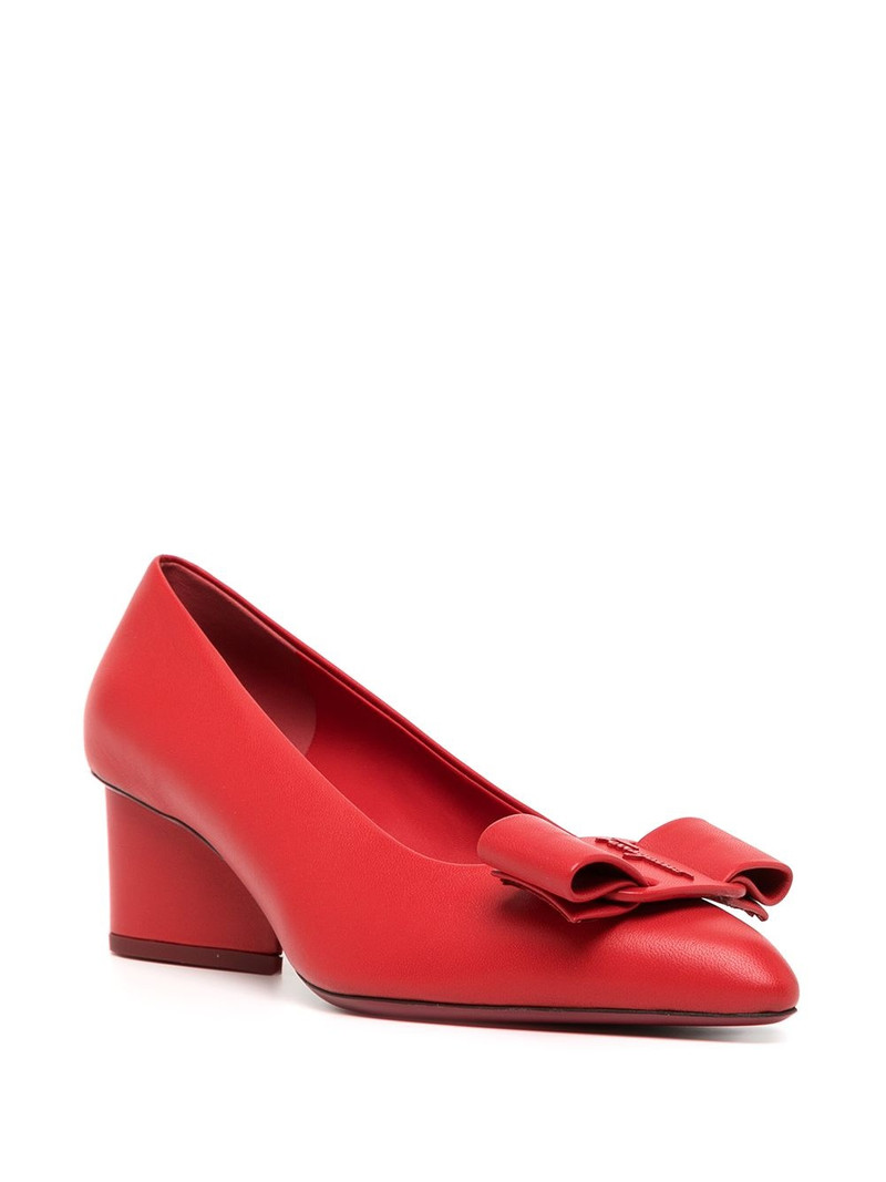 FERRAGAMO Viva 55 bow pumps outlook