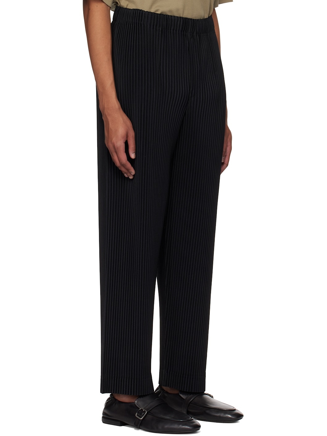 Black Monthly Color January Trousers - 2