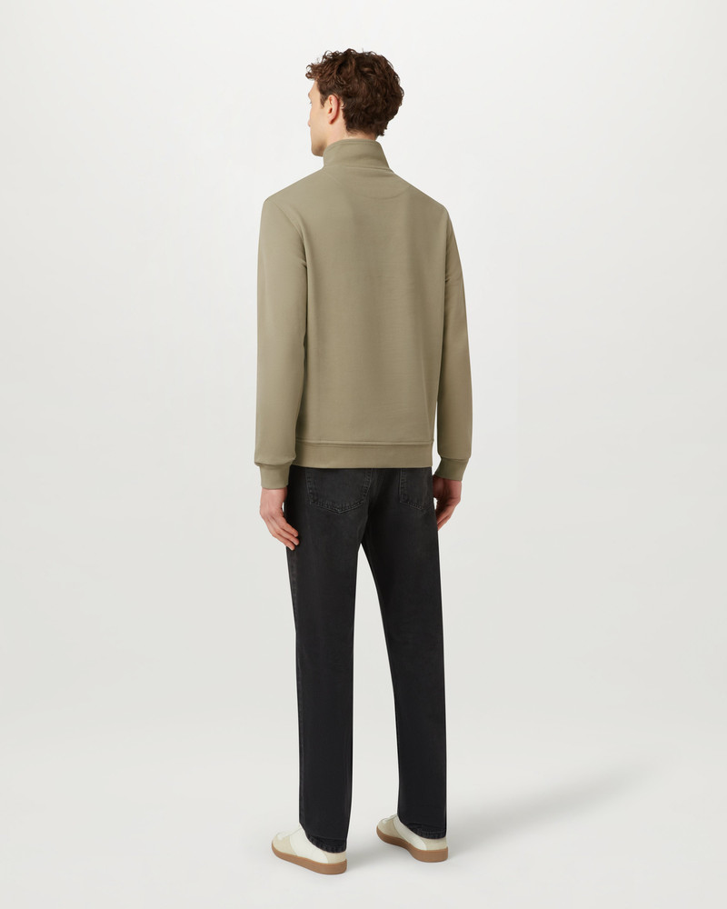 BELSTAFF QUARTER ZIP SWEATSHIRT 5