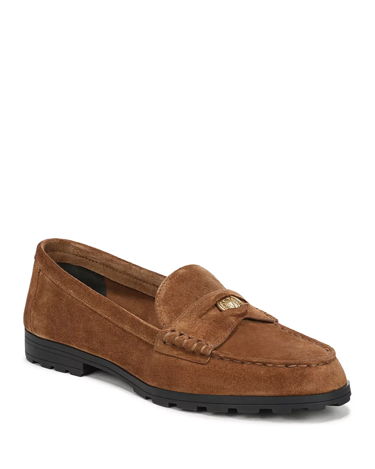 Women's Penny Lug Loafer Flats - 1