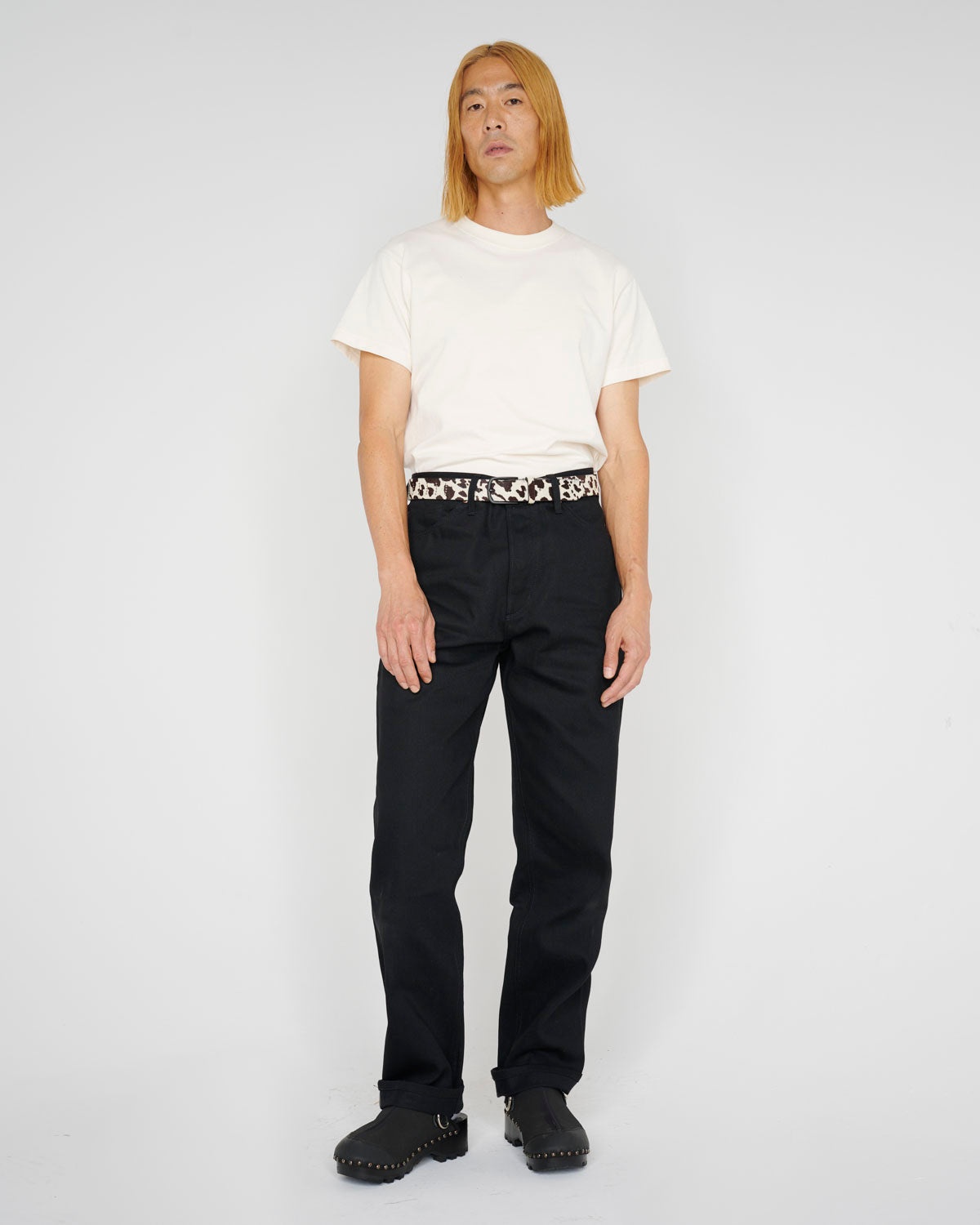 Type 01 13.2oz Selvedge Denim - Solid Black - 6
