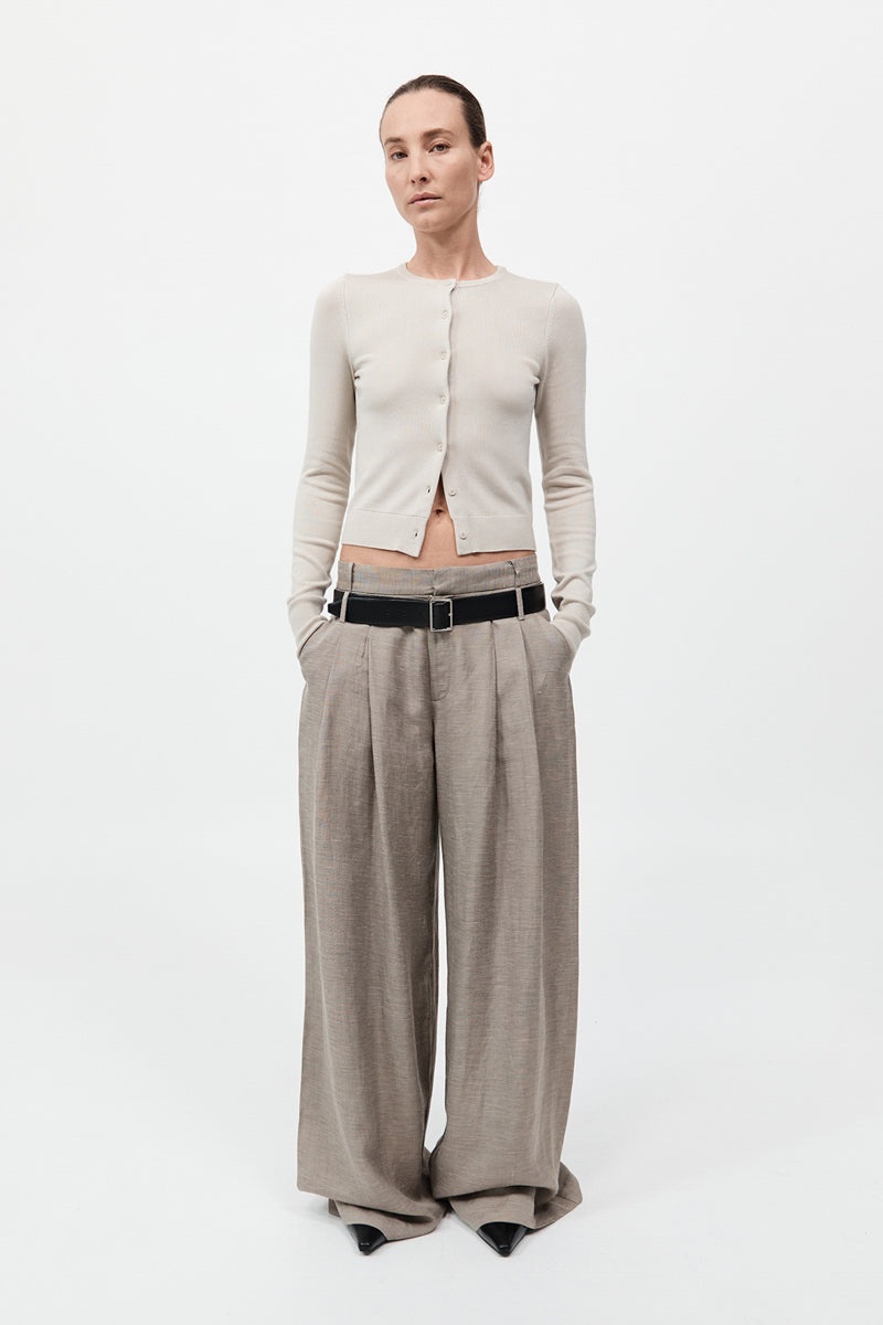 Classic Cardigan - Creme - 2