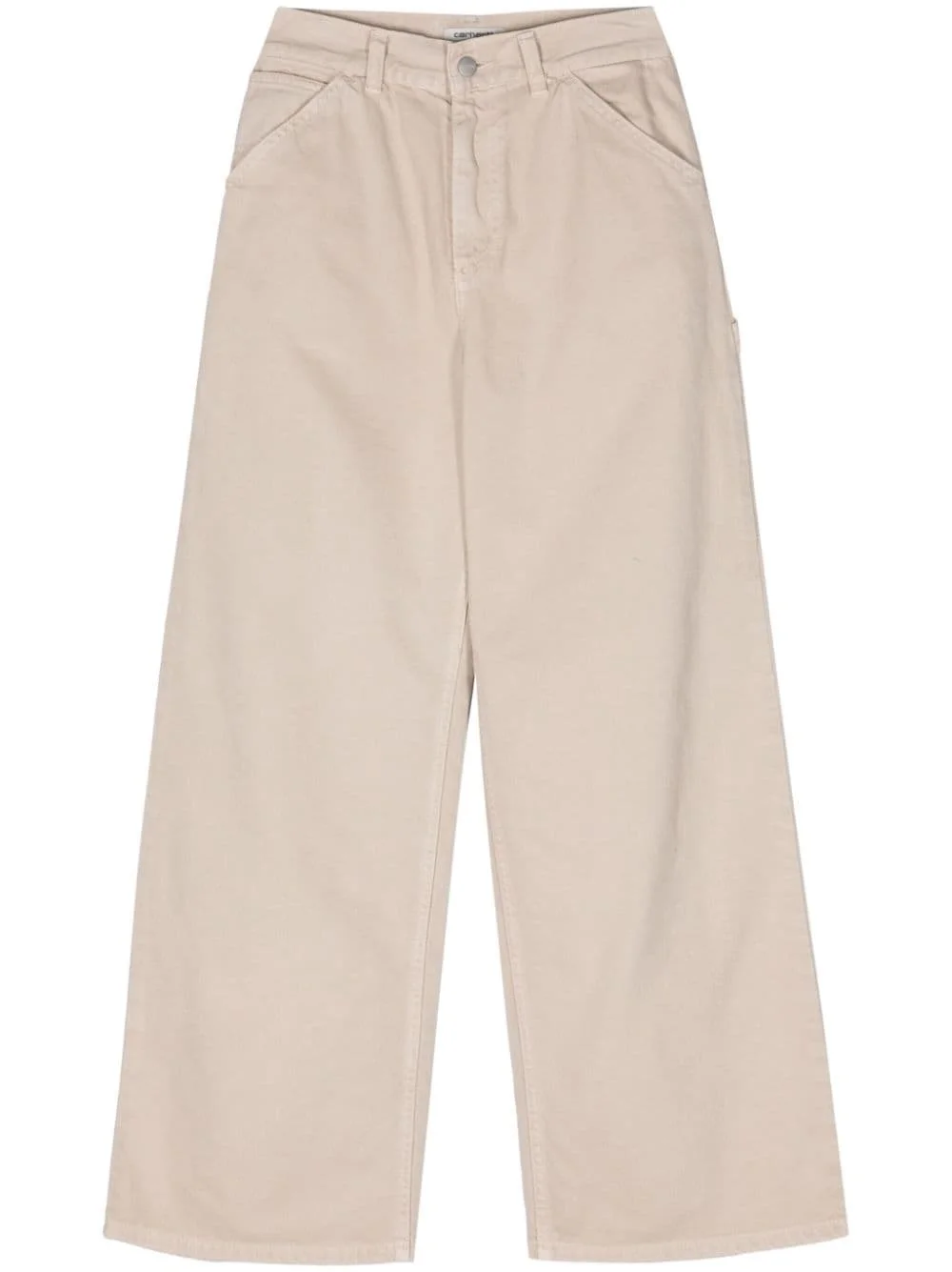 straight-leg cotton carpenter jeans - 1