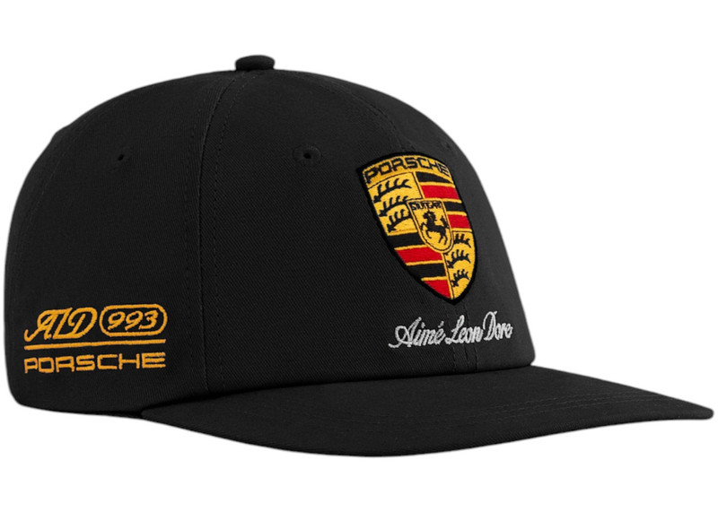 AIMÉ LEON DORE Aime Leon Dore x Porsche 993 Turbo Logo Hat Jet Black outlook