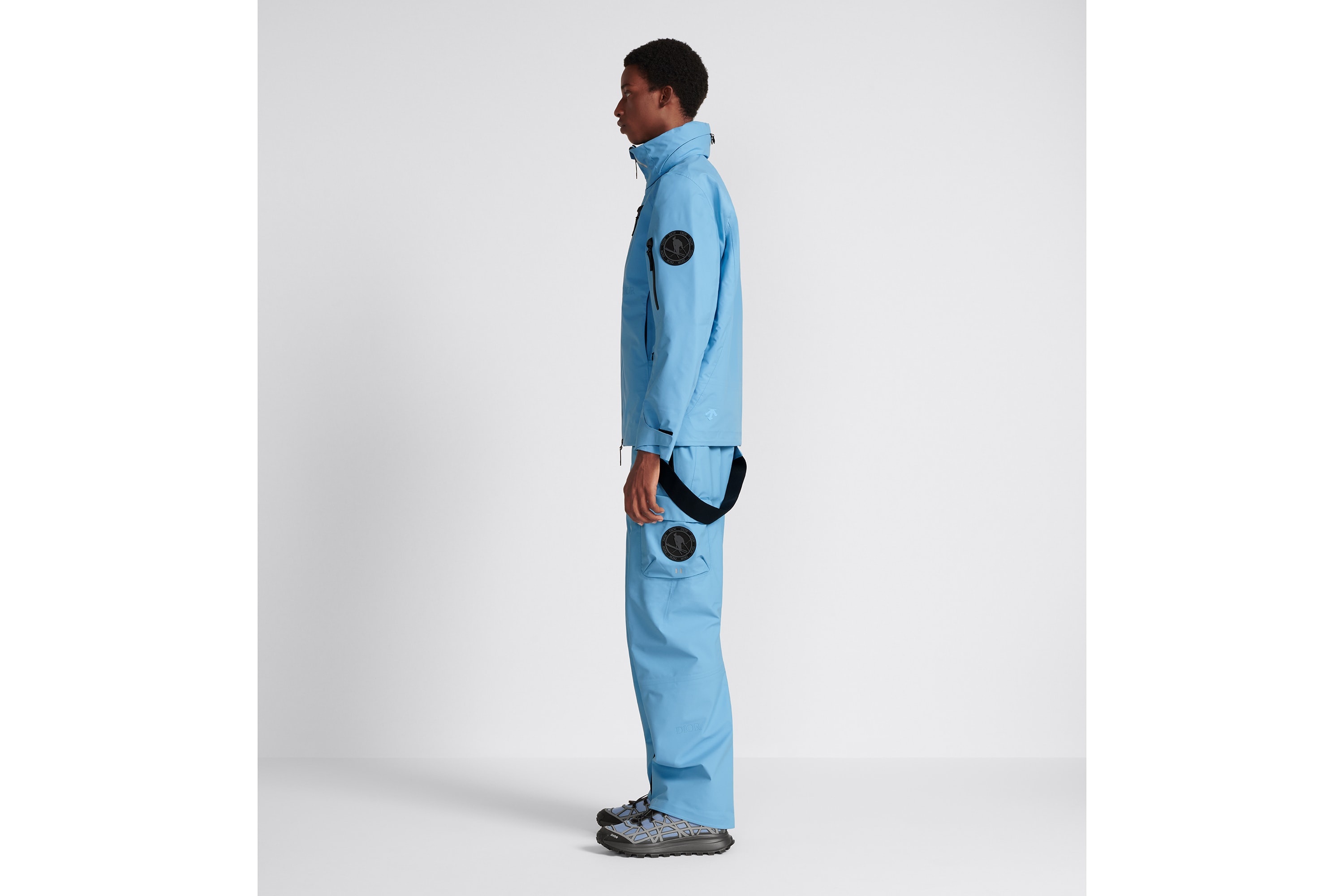 DIOR AND DESCENTE AND PETER DOIG Ski Pants with Suspenders - 6