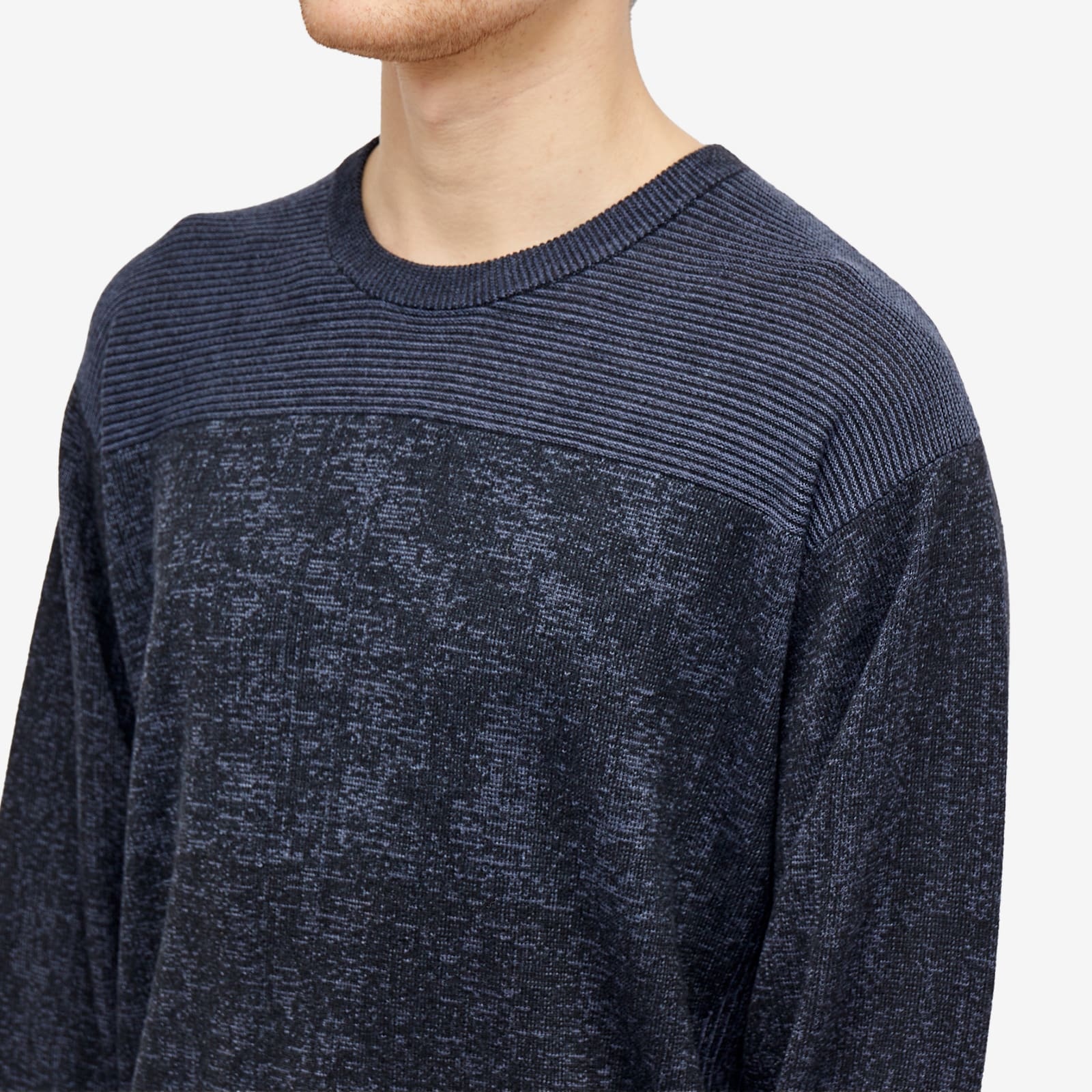 Stüssy Stussy Engineered Panel Sweater | endclothing | REVERSIBLE