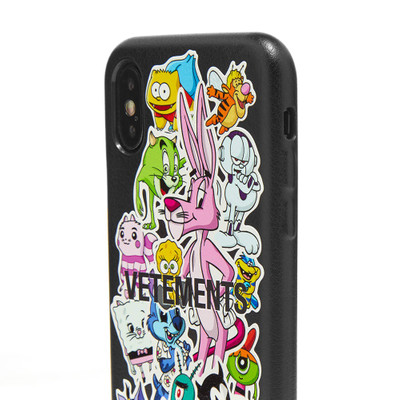 VETEMENTS VETEMENTS Monster Sticker iPhone Xs Case outlook