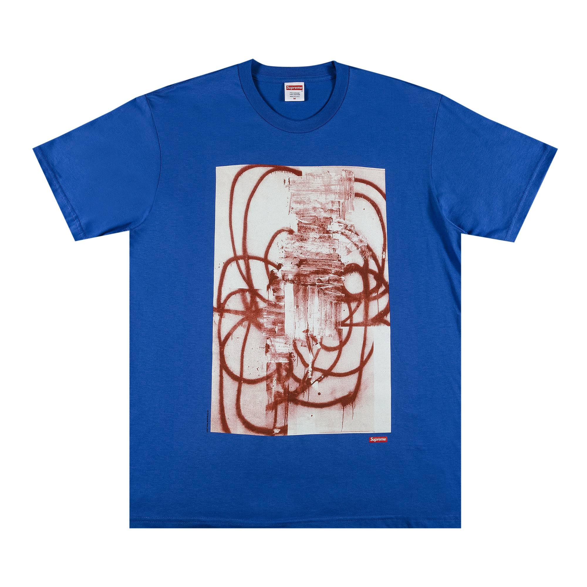 Supreme x Christopher Wool 2001 Tee 'Royal' - 1