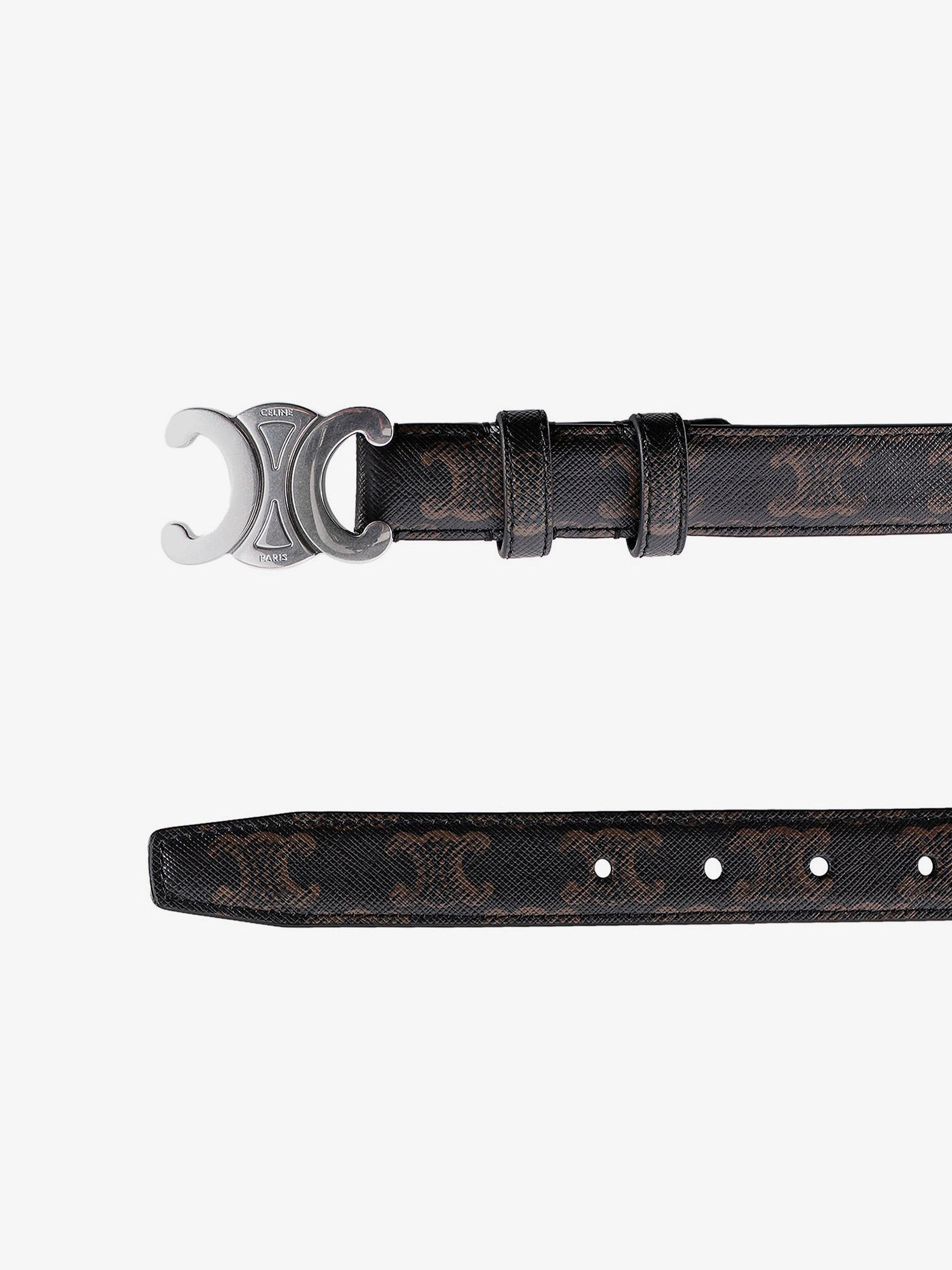 COATED TRIOMPHE CANVAS BELT - 2