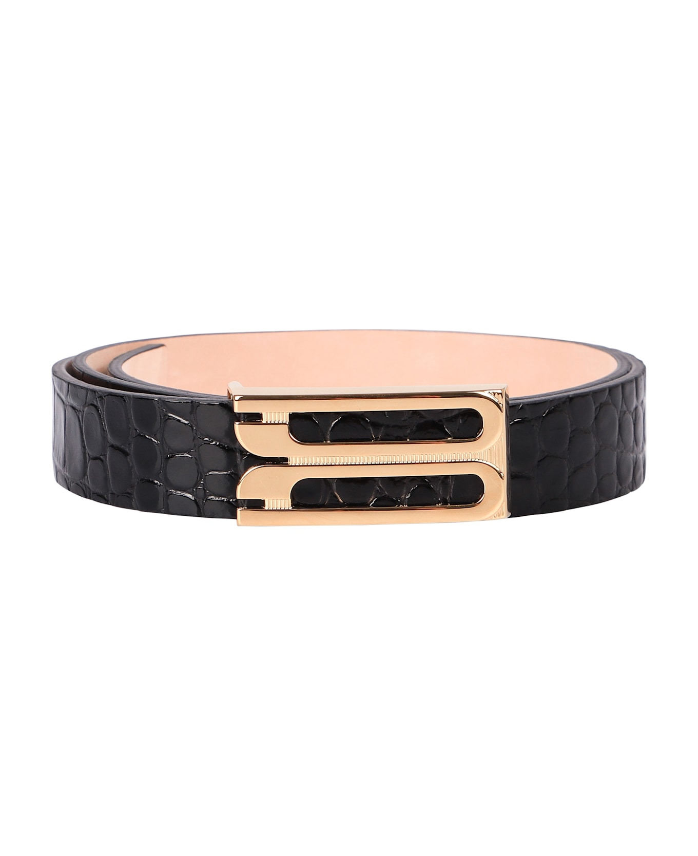 Jumbo Frame Printed Leather Belt - 2