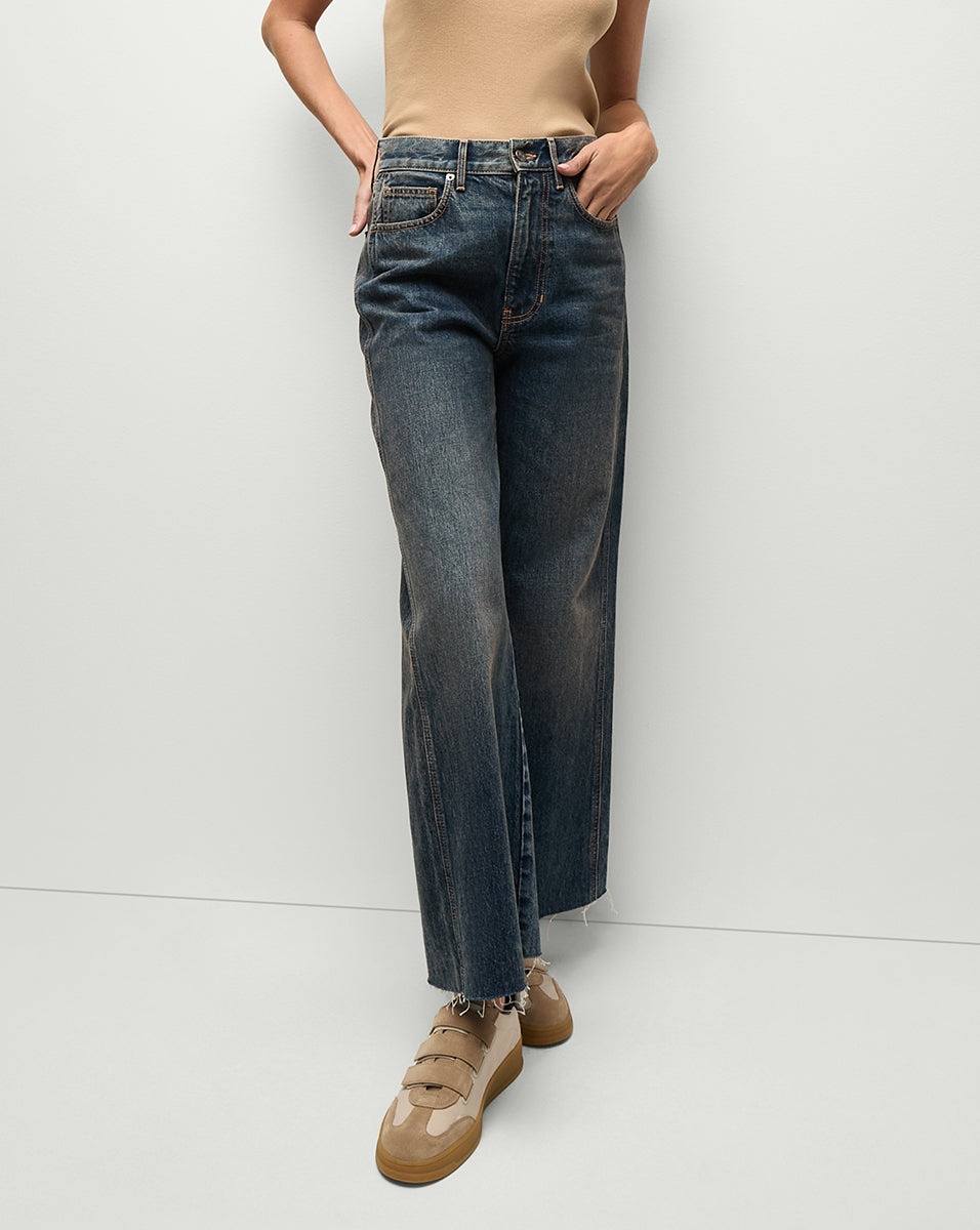 TAYLOR CROPPED WIDE-LEG JEAN - 3