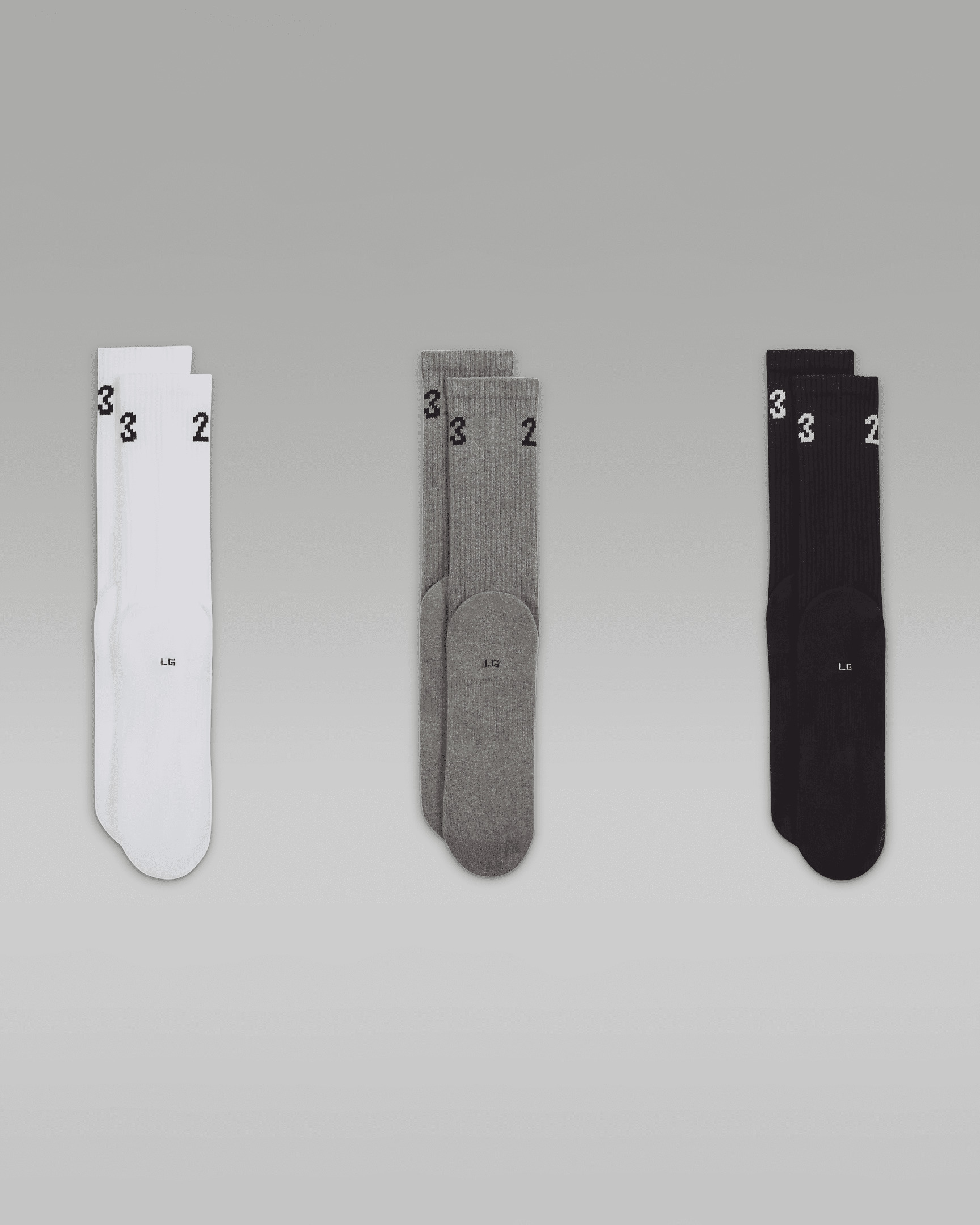 Jordan Essentials Crew Socks (3 Pairs) - 3
