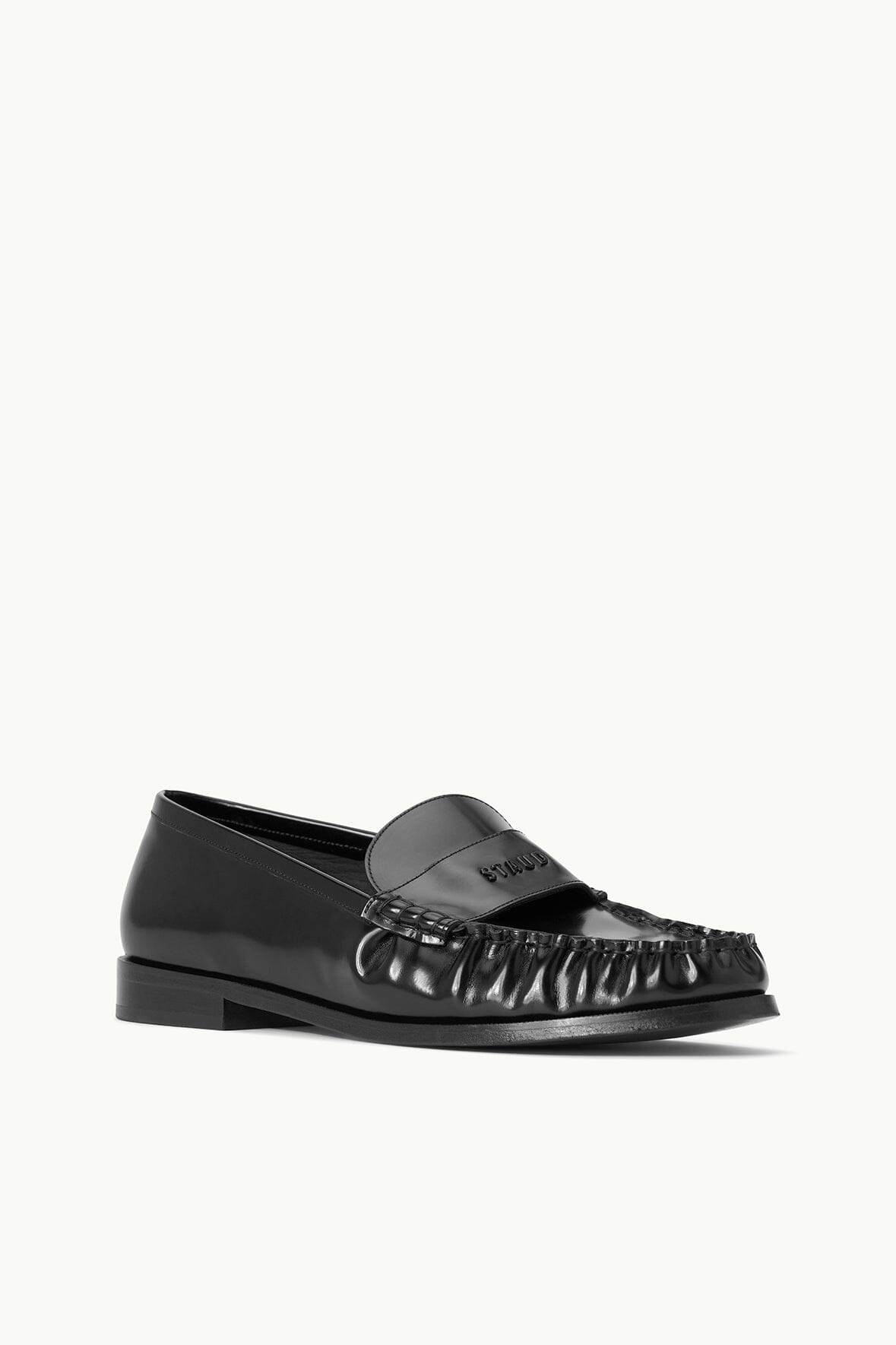 STAUD STAUD LOULOU LOAFER BLACK | REVERSIBLE