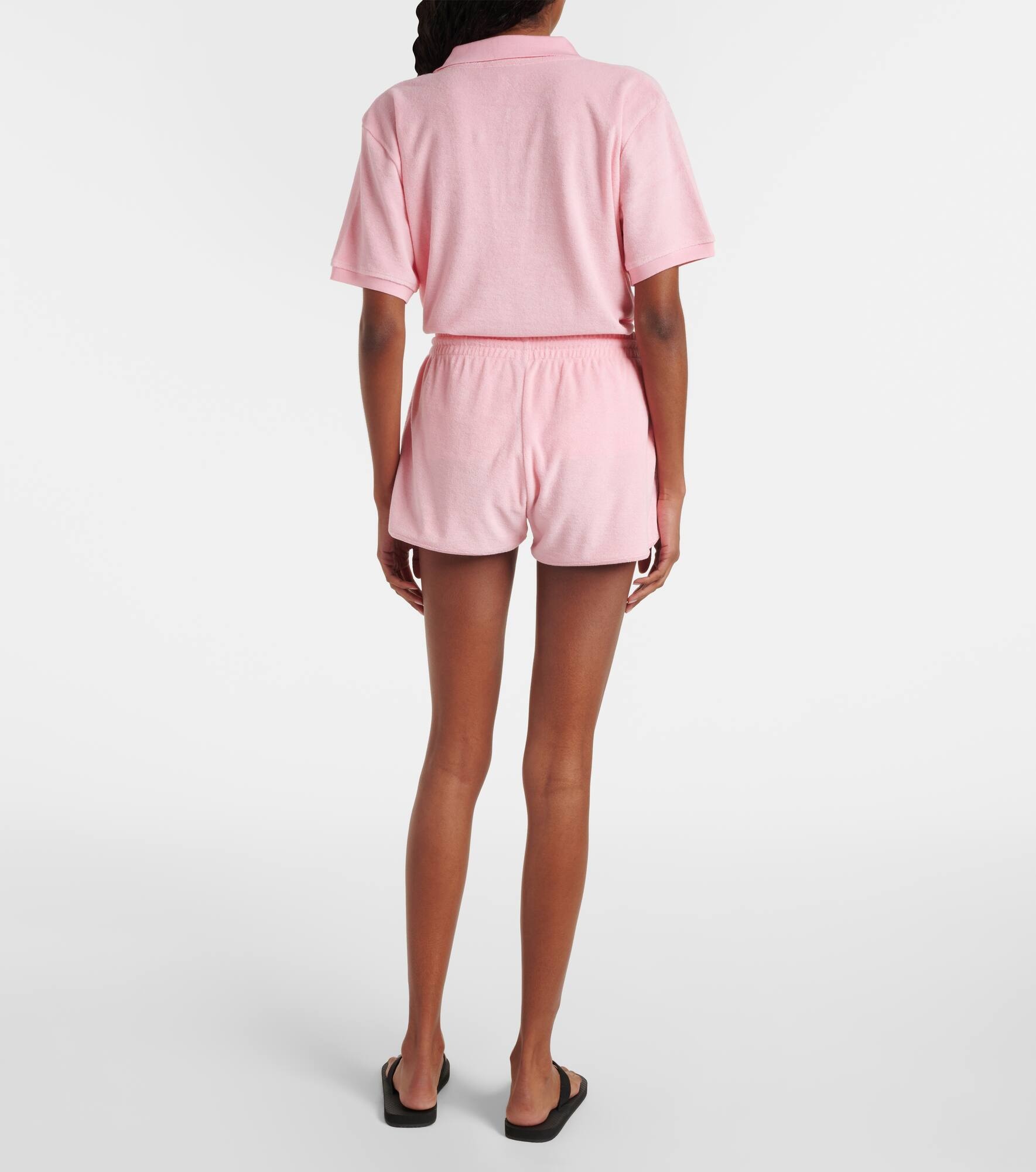Cotton terry shorts - 3
