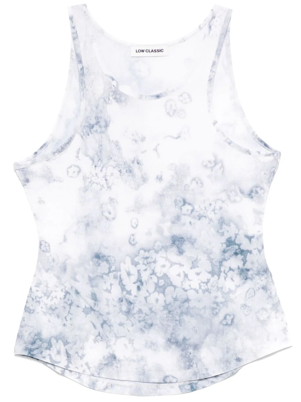 Floral Print Sleeveless tank top - 1