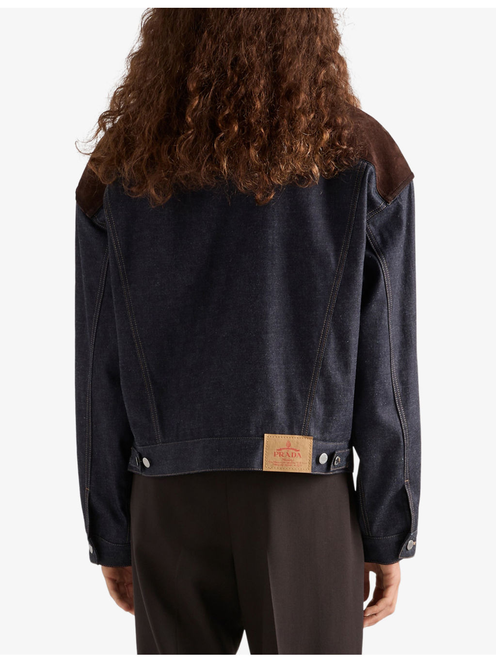 Classic-Fit Denim and Suede Blouson Jacket - 4