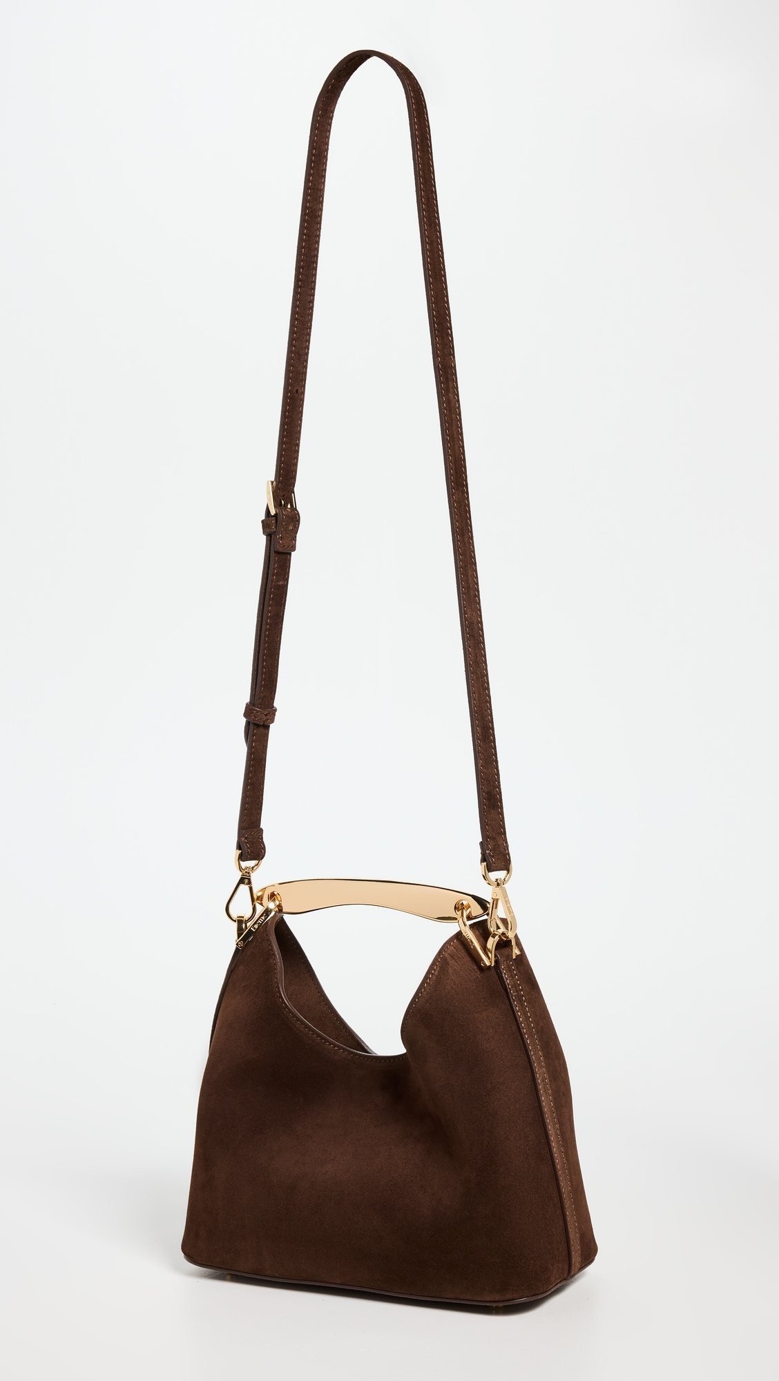 Boomerang Small Suede Bag - 3