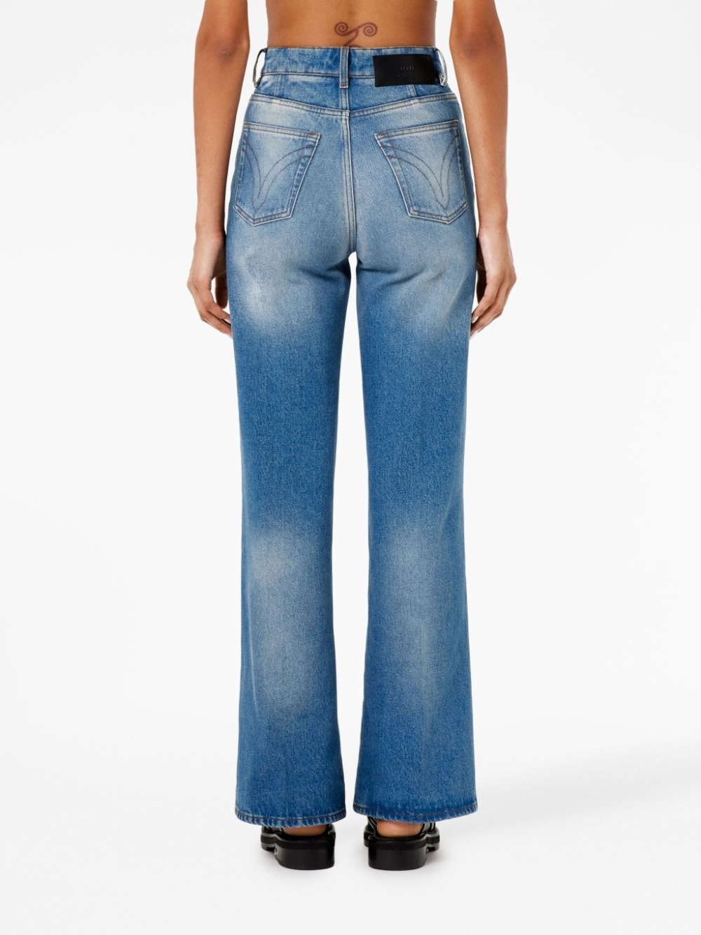 bootcut denim jeans - 3