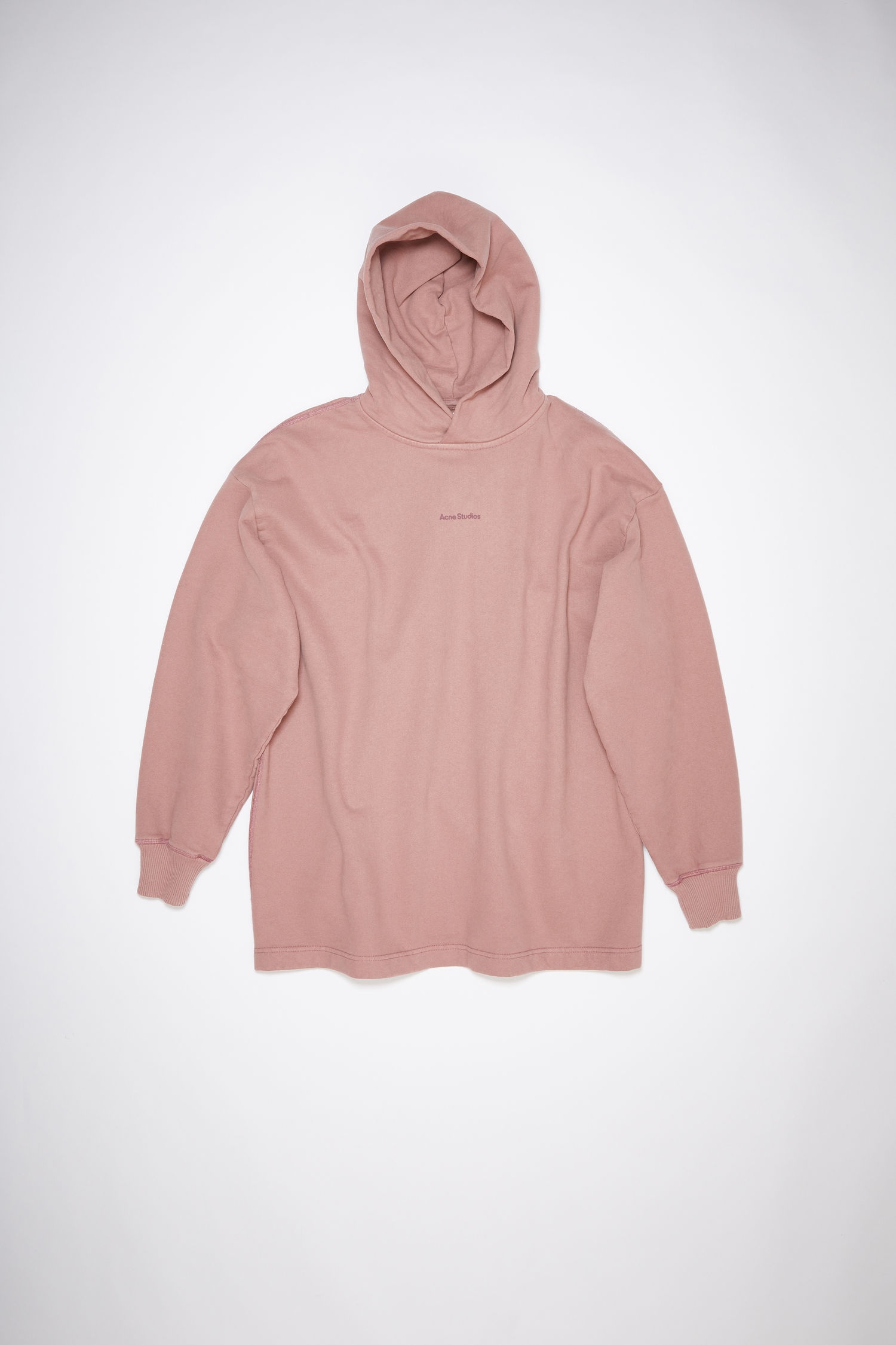 Hooded sweatshirt - Blush pink - 1