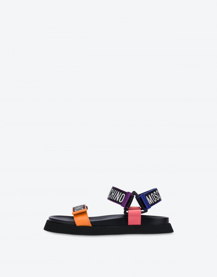 MULTI LOGO SANDALS - 2