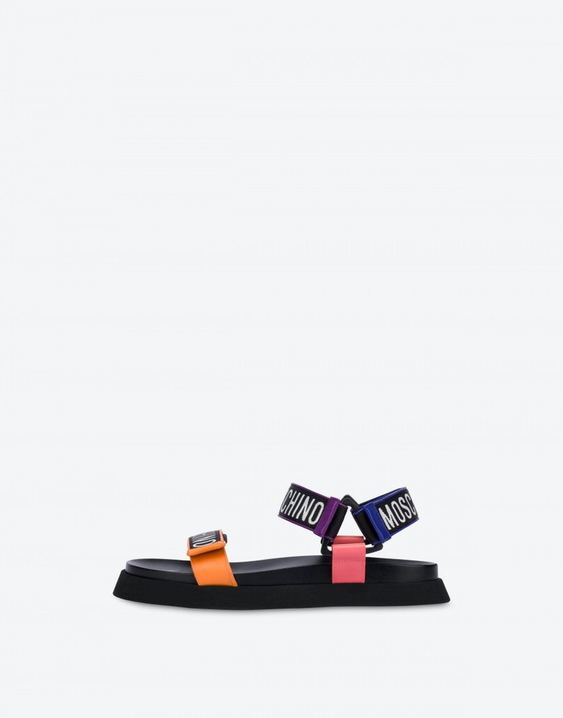 MULTI LOGO SANDALS 2