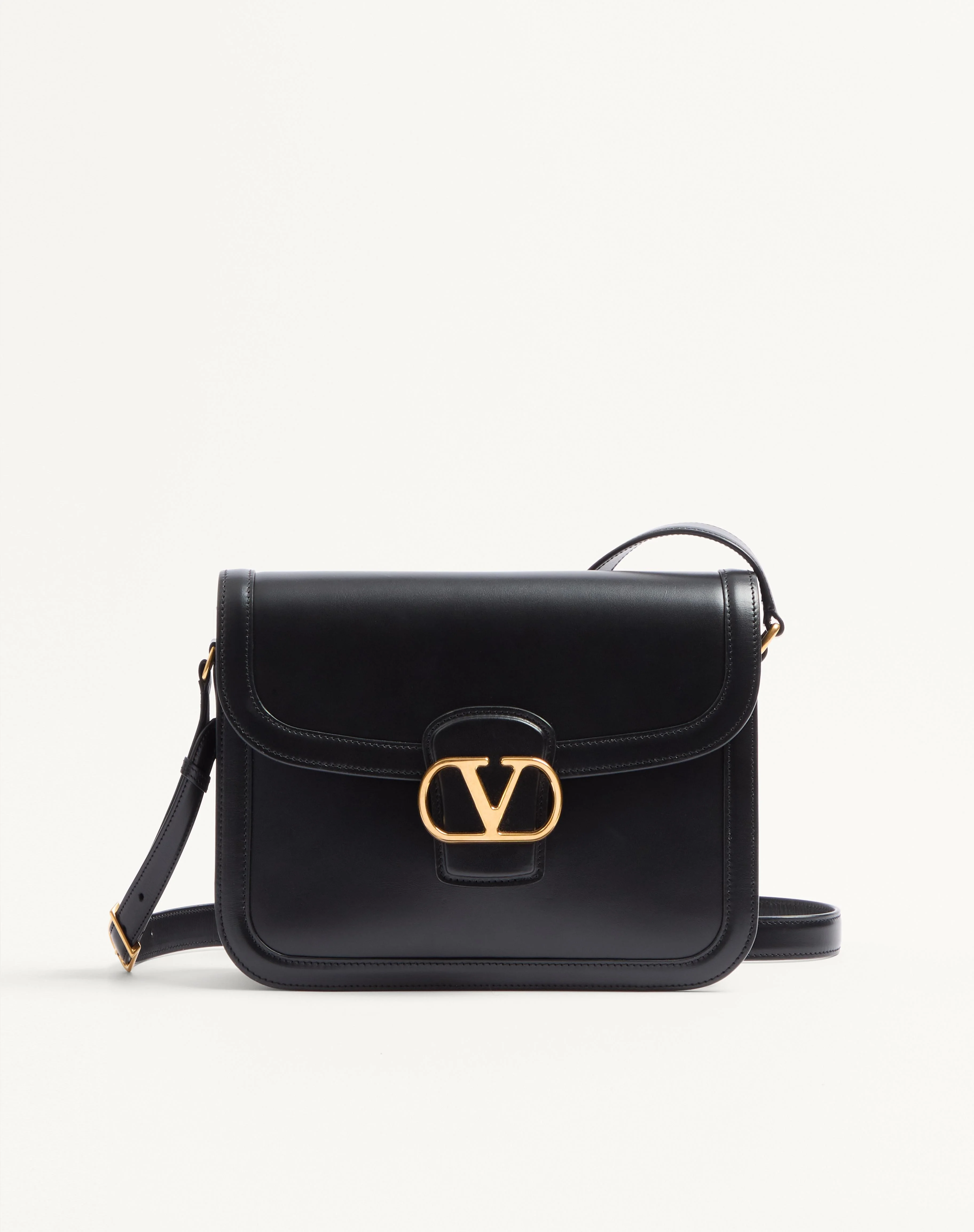 VALENTINO GARAVANI 9TO5 SMOOTH CALFSKIN SHOULDER BAG - 1