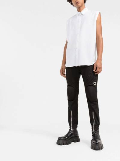 Rick Owens tapered track pants outlook