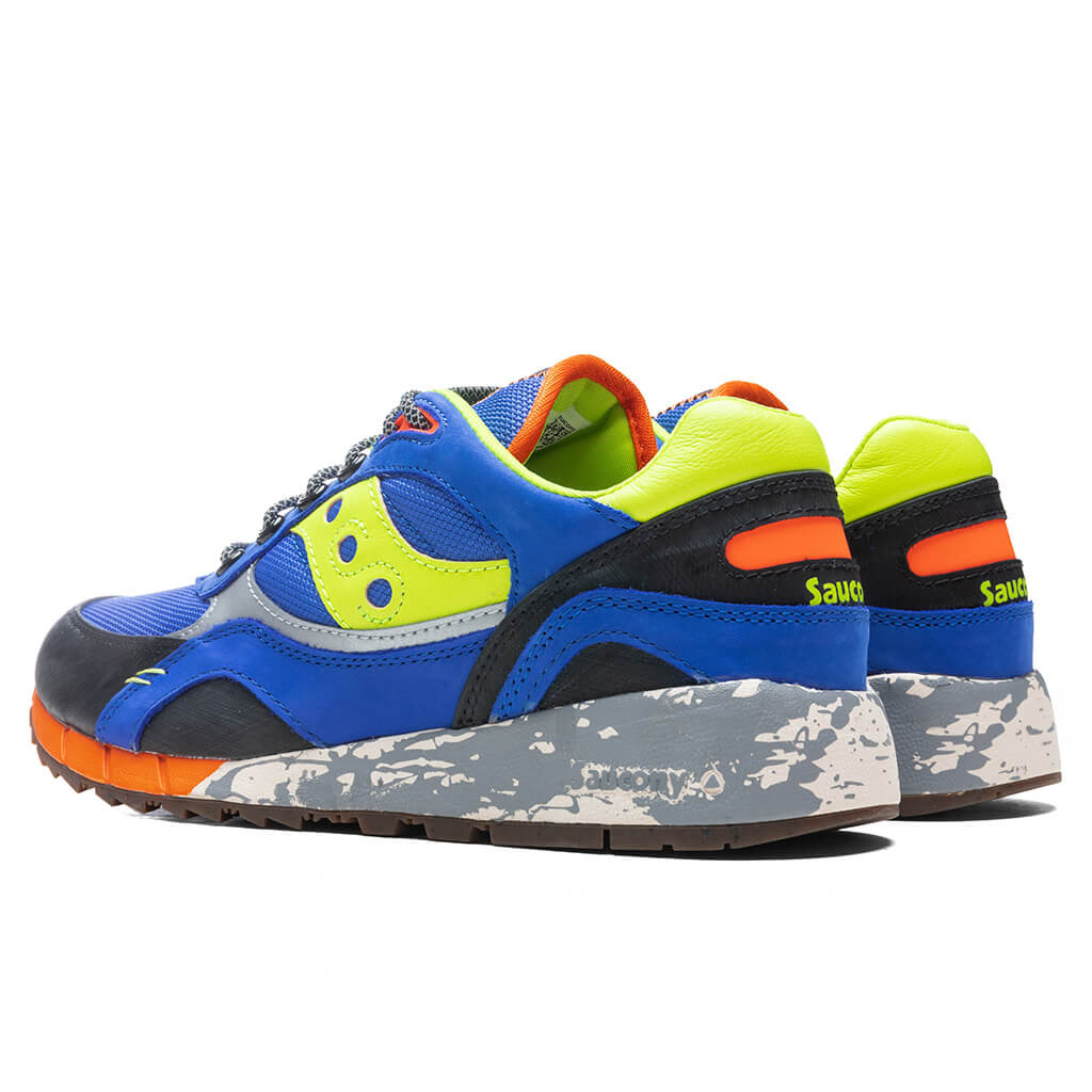 SAUCONY SHADOW 6000 - BLUE/LIME - 3