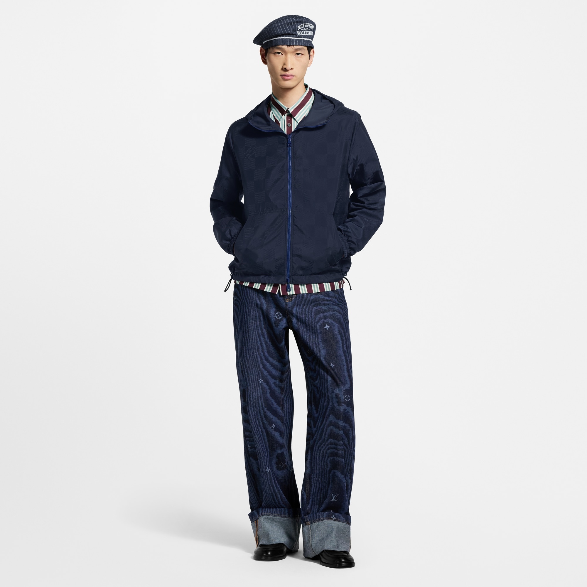 Damier Reversible Windbreaker - 5