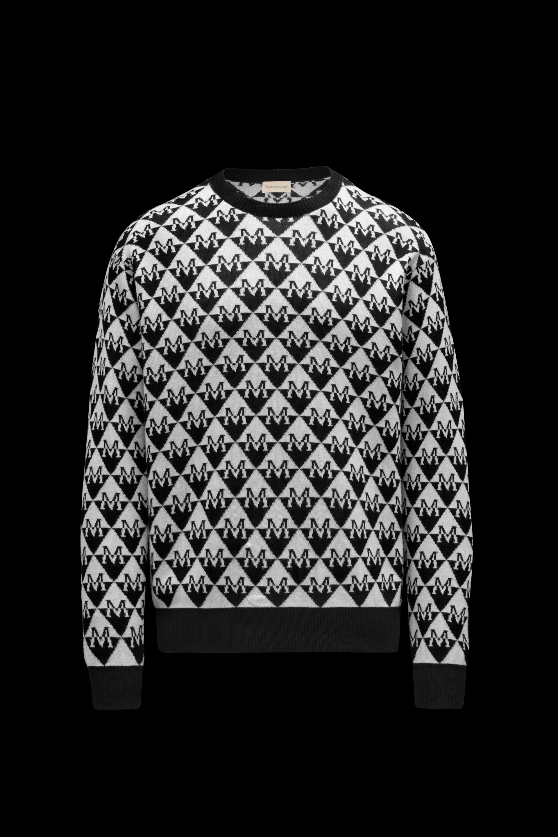 Monogram Jacquard Sweater - 1