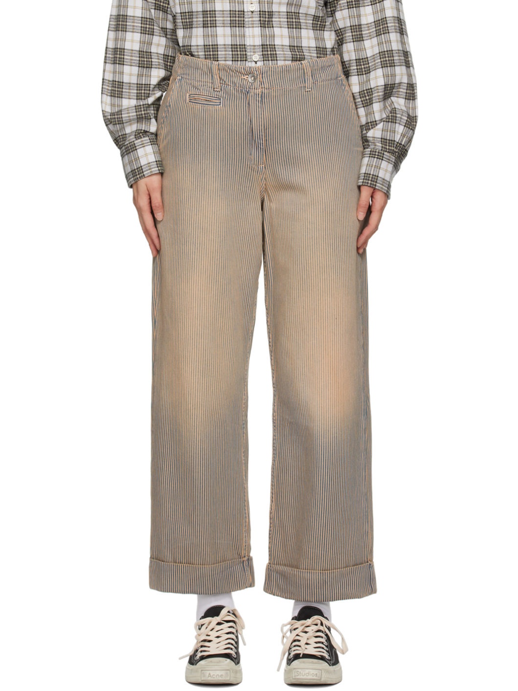 Brown Sailor Trousers - 1