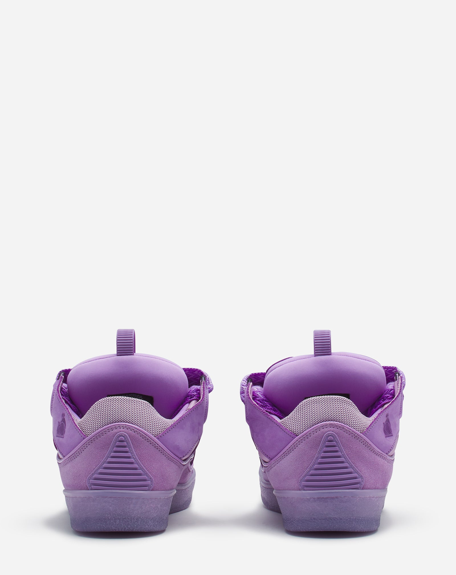 LEATHER CURB SNEAKERS - 4