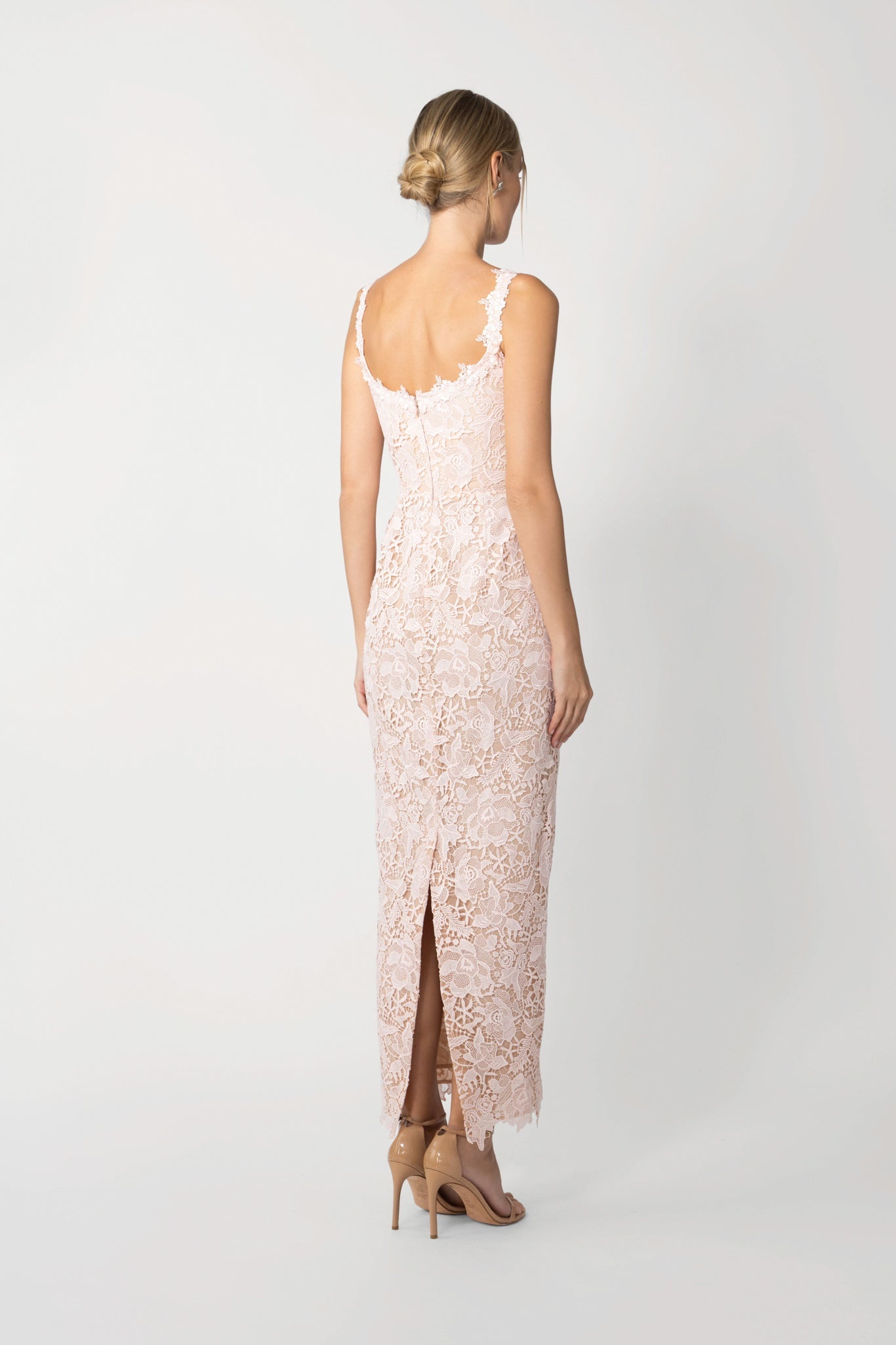 CORALINE LACE MIDI DRESS - 3
