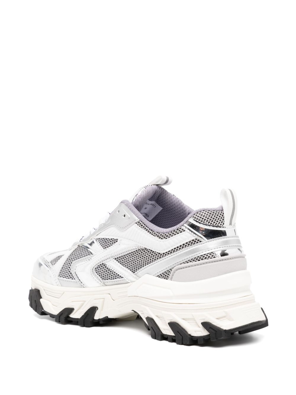 panelled sneakers - 3