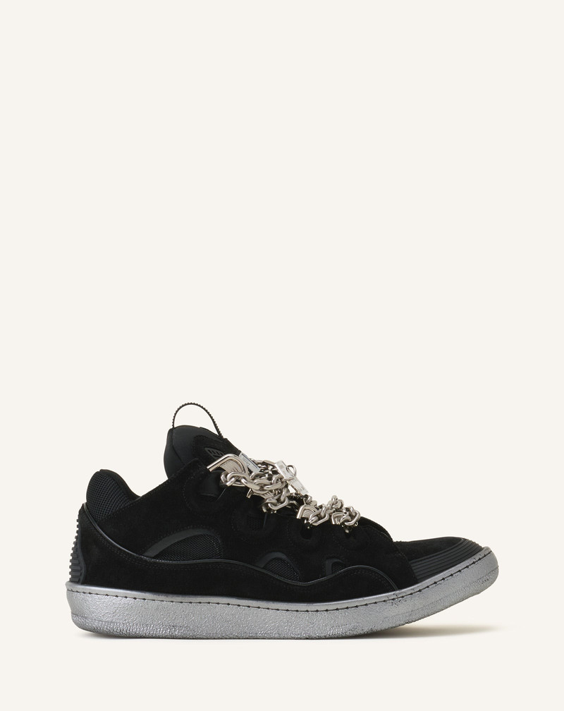 CURB SNEAKERS ID CHAIN IN SUEDE 1
