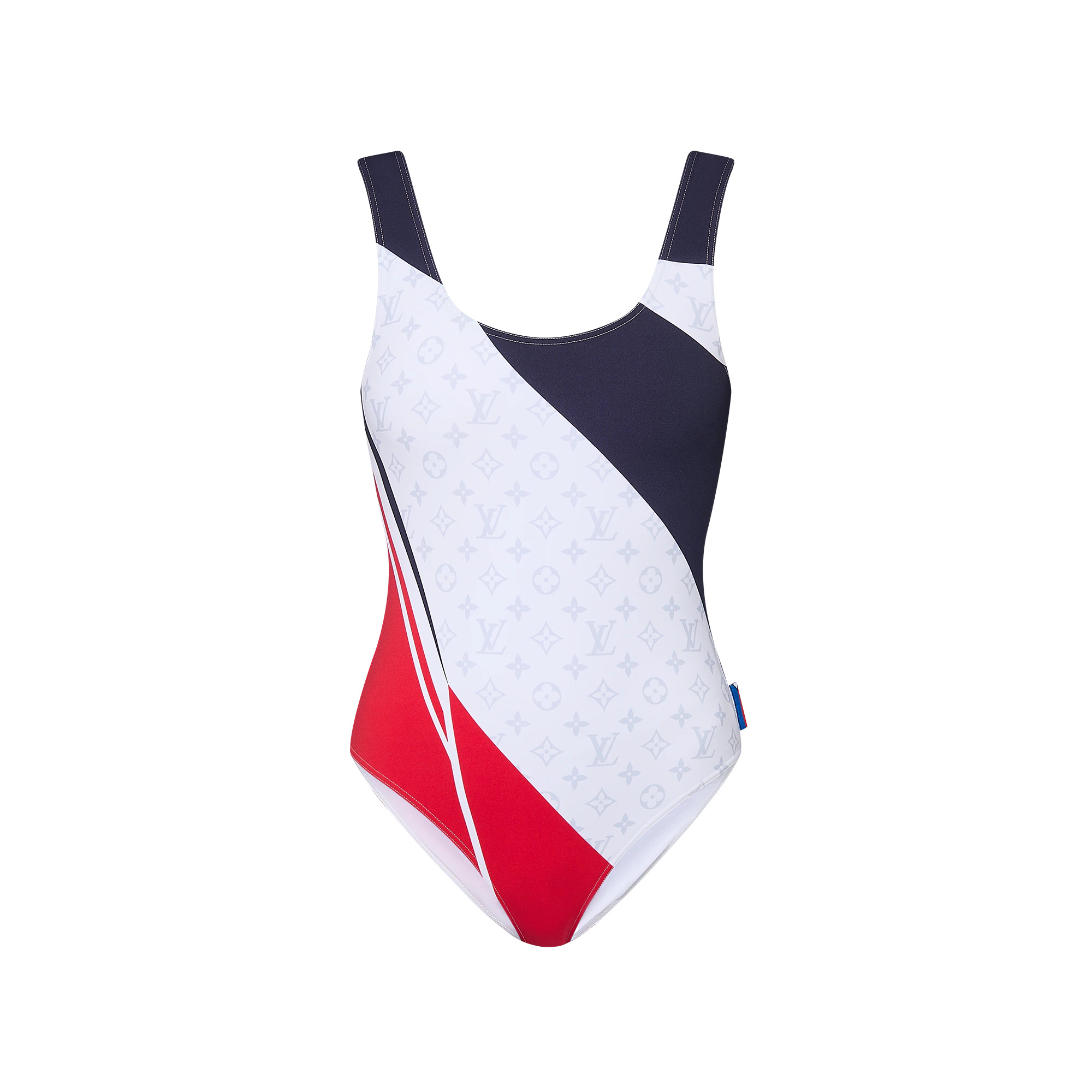 LV x AC Flag One-Piece Swimsuit - 1