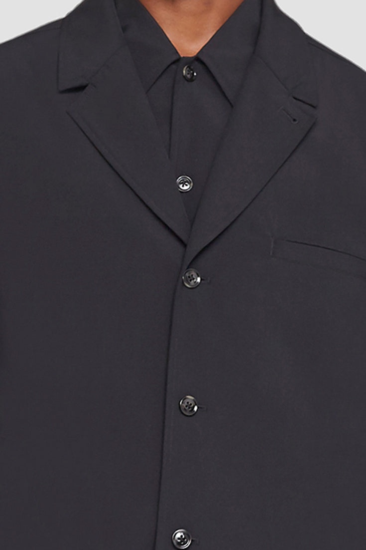 Unconstructed Shirt Jacket - 5