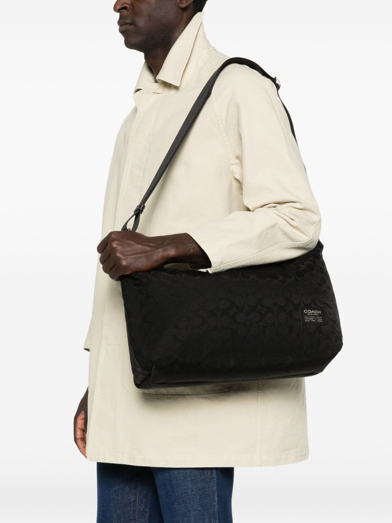 COACH pattern key-charm shoulder bag outlook