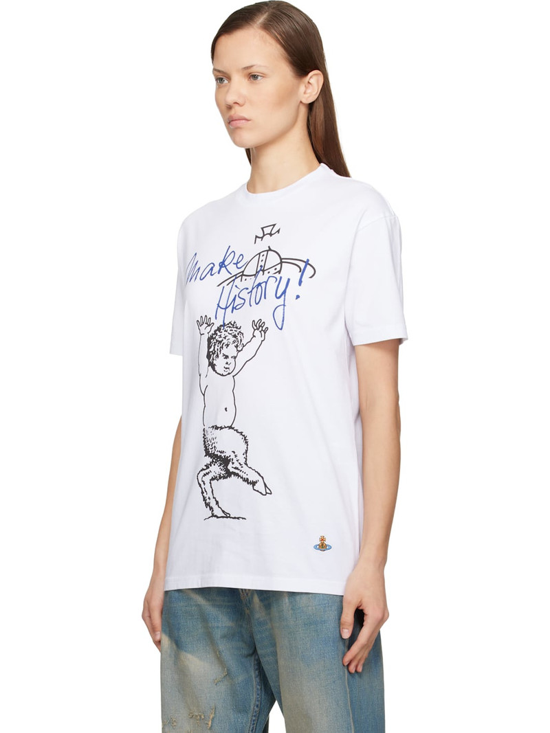Vivienne Westwood White Fawn Classic T-shirt outlook