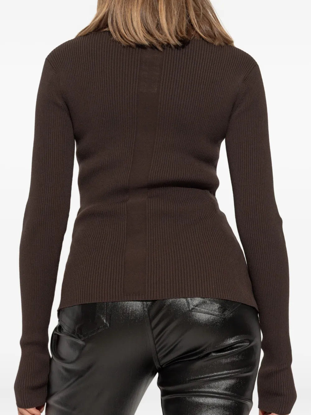Long Sleeve Babel Top Ribbed Knit - 4
