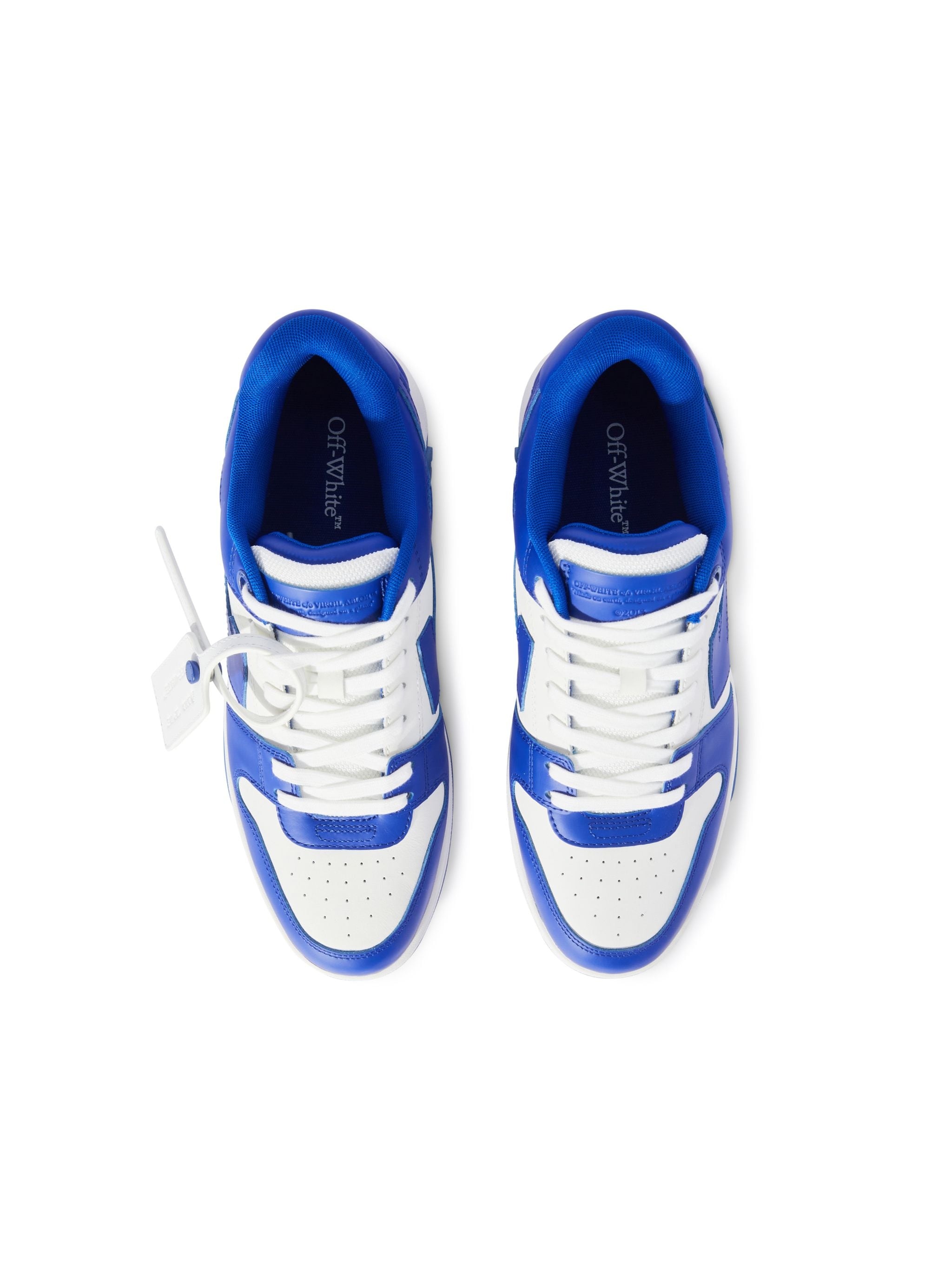 Out Of Office Calf Leather White Blue F - 3