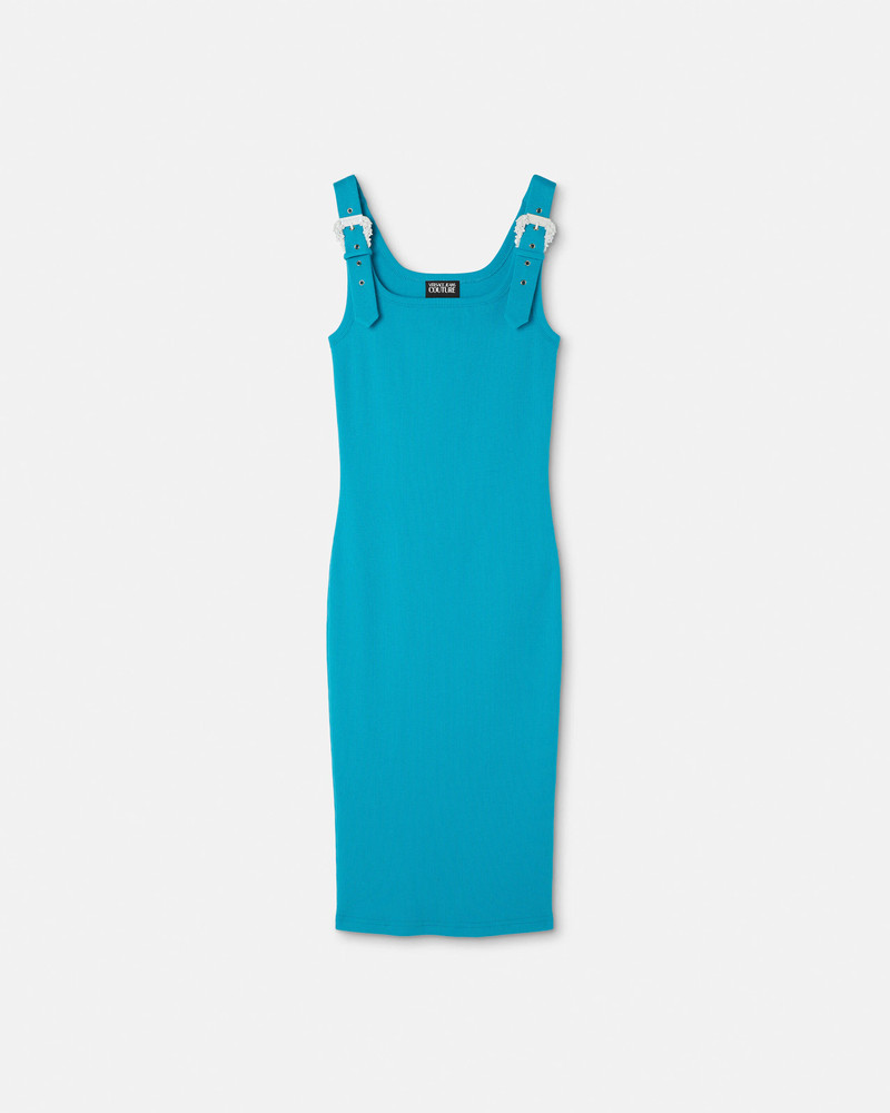 Cotton Ribbed Midi Dress 1