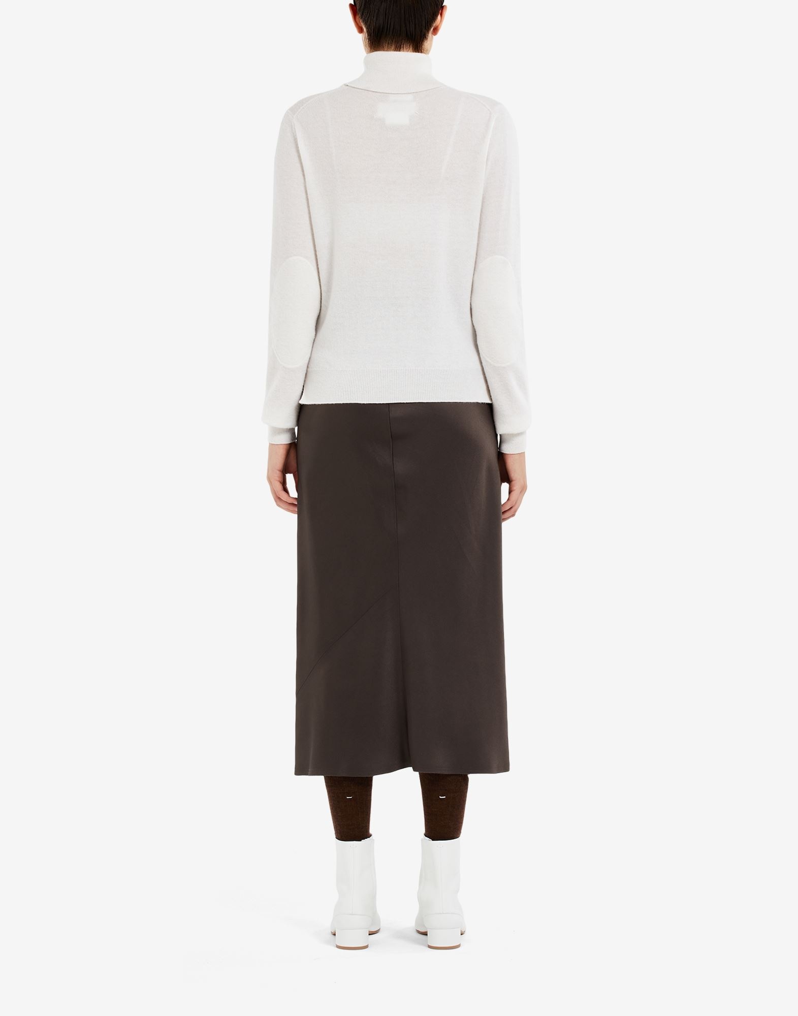 High-neck wool sweater - 4