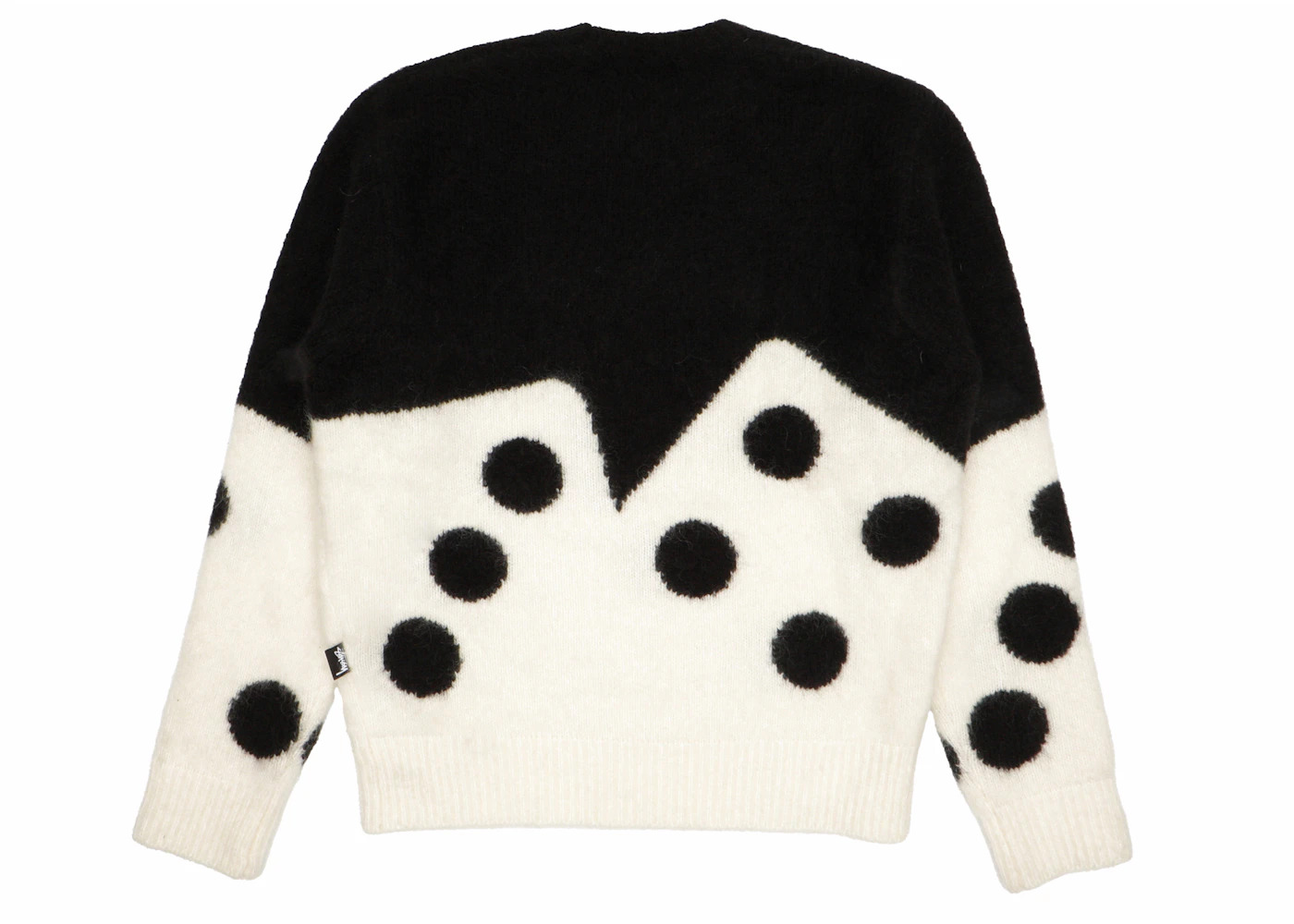 Stussy Dice Fuzzy Crew Black - 2