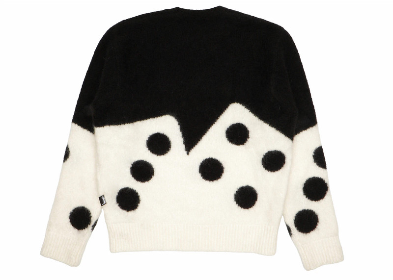 Stüssy Stussy Dice Fuzzy Crew Black outlook