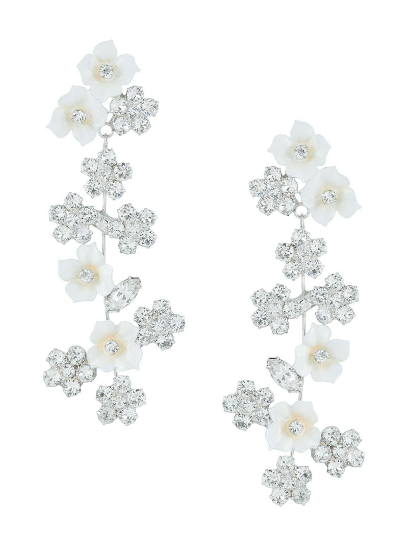 Delphine floral earrings - 1