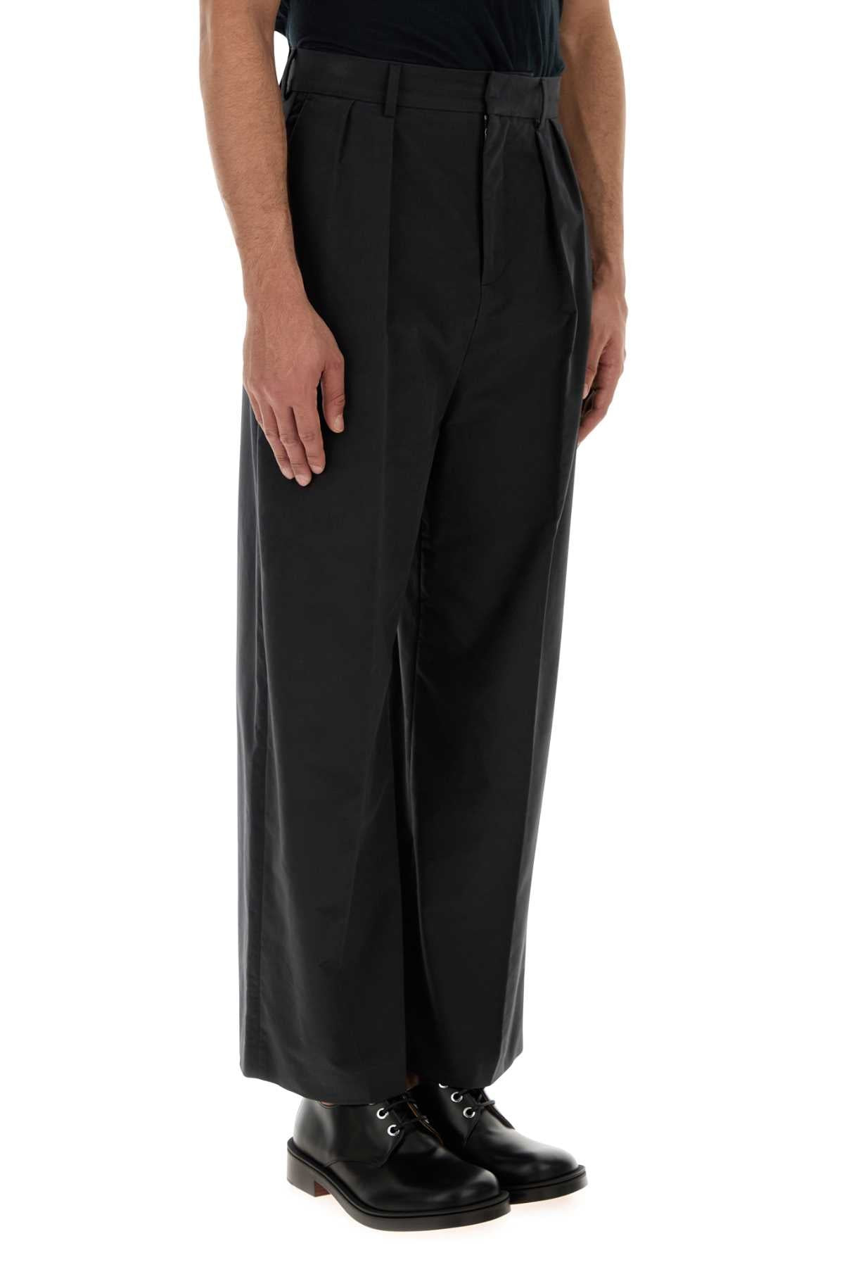 Loewe Men Charcoal Stretch Cotton Pant - 3