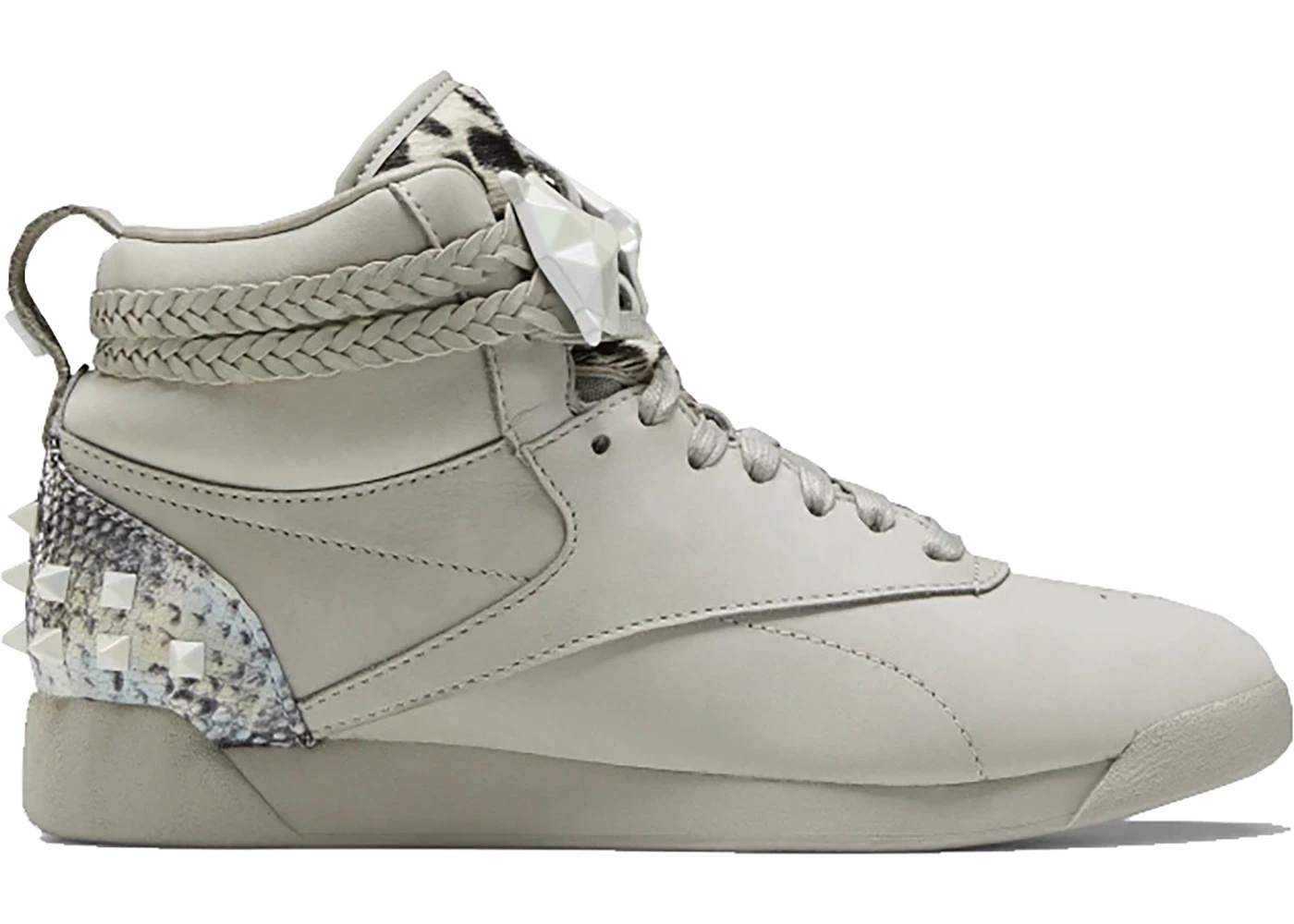 Reebok Freestyle Hi DC Wonder Woman Grey (W) - 1