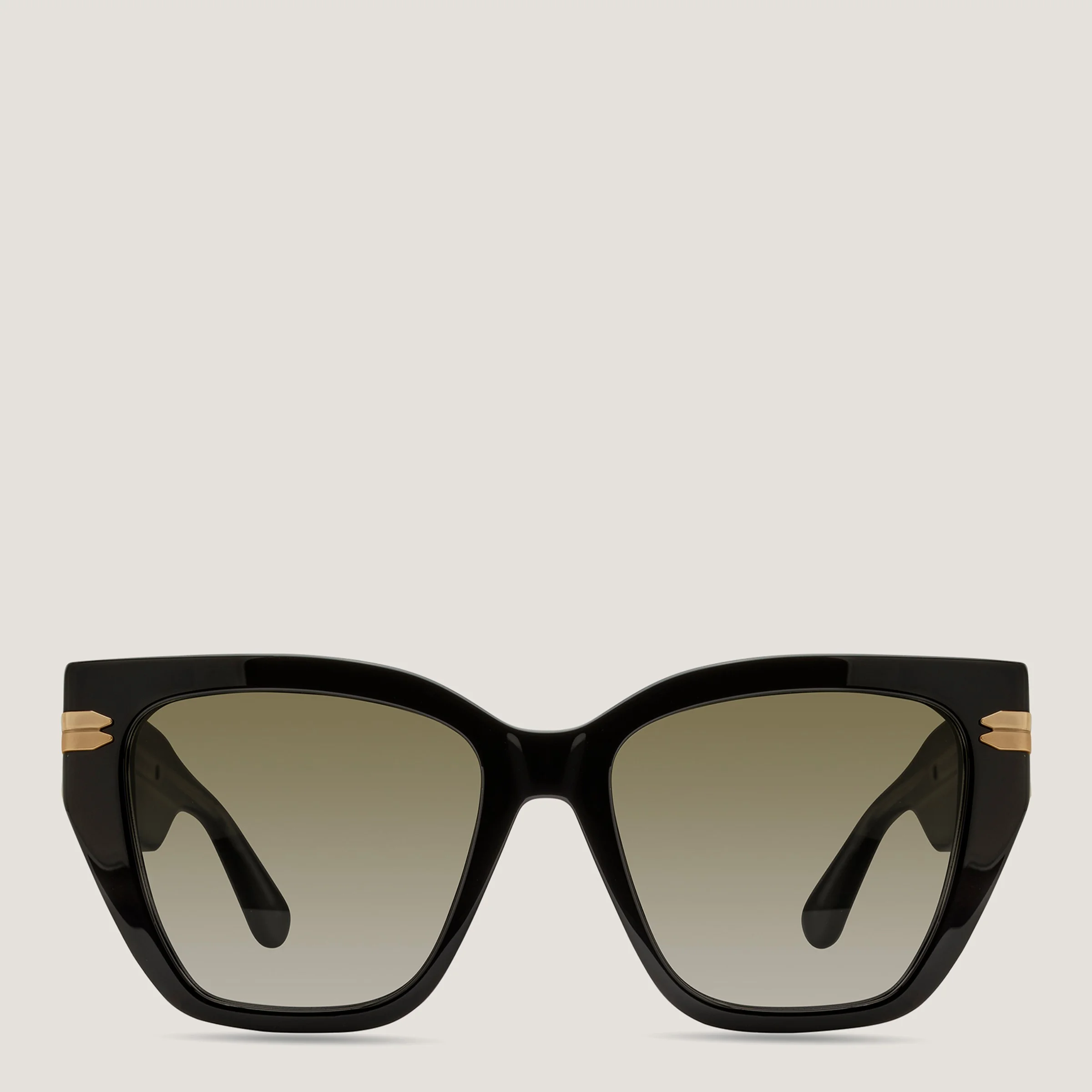 TWO-TONE CAT-EYE SUNGLASSES - 1